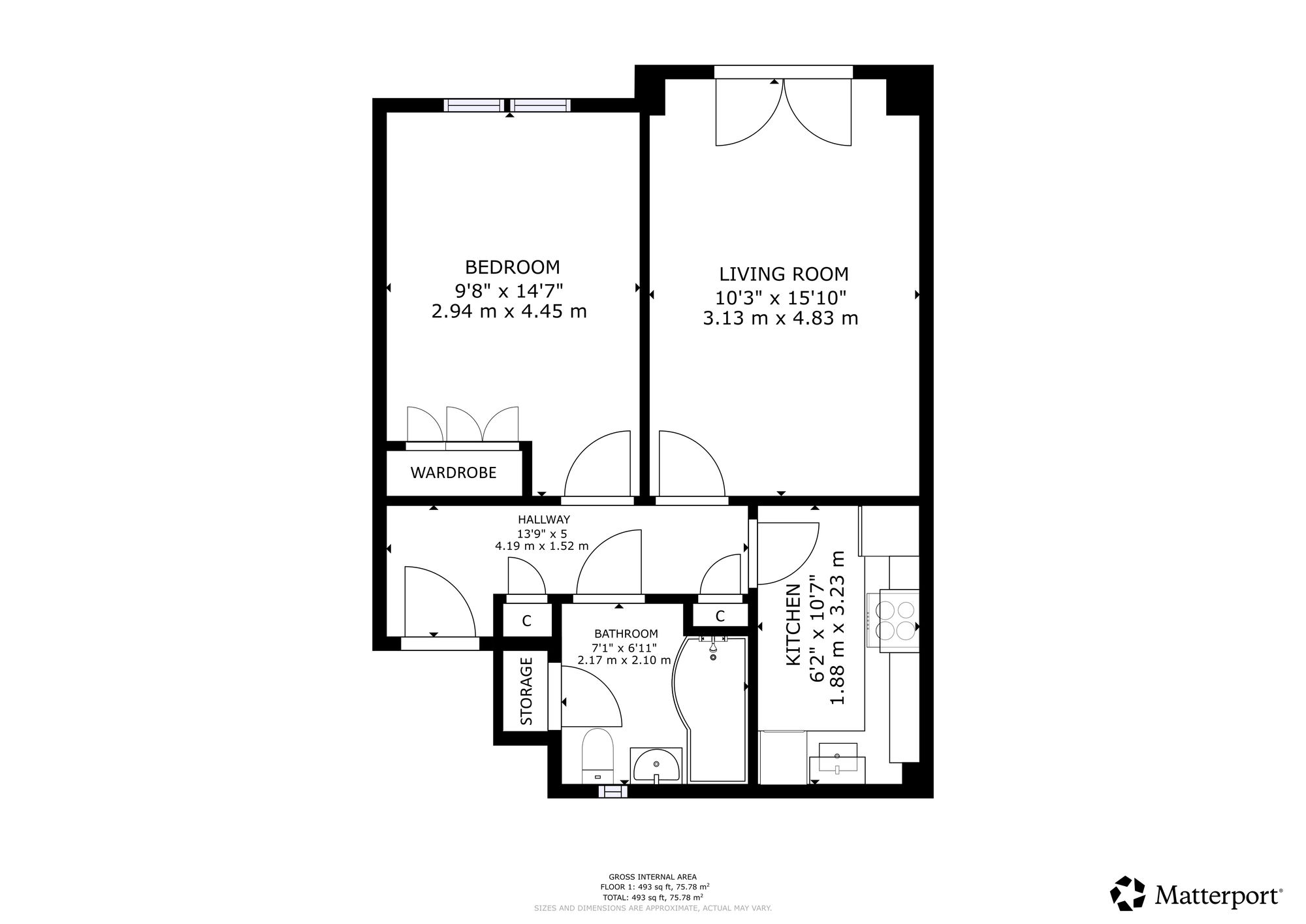 183 Craighall Road, Flat 2/4, Glasgow, Glasgow floorplan