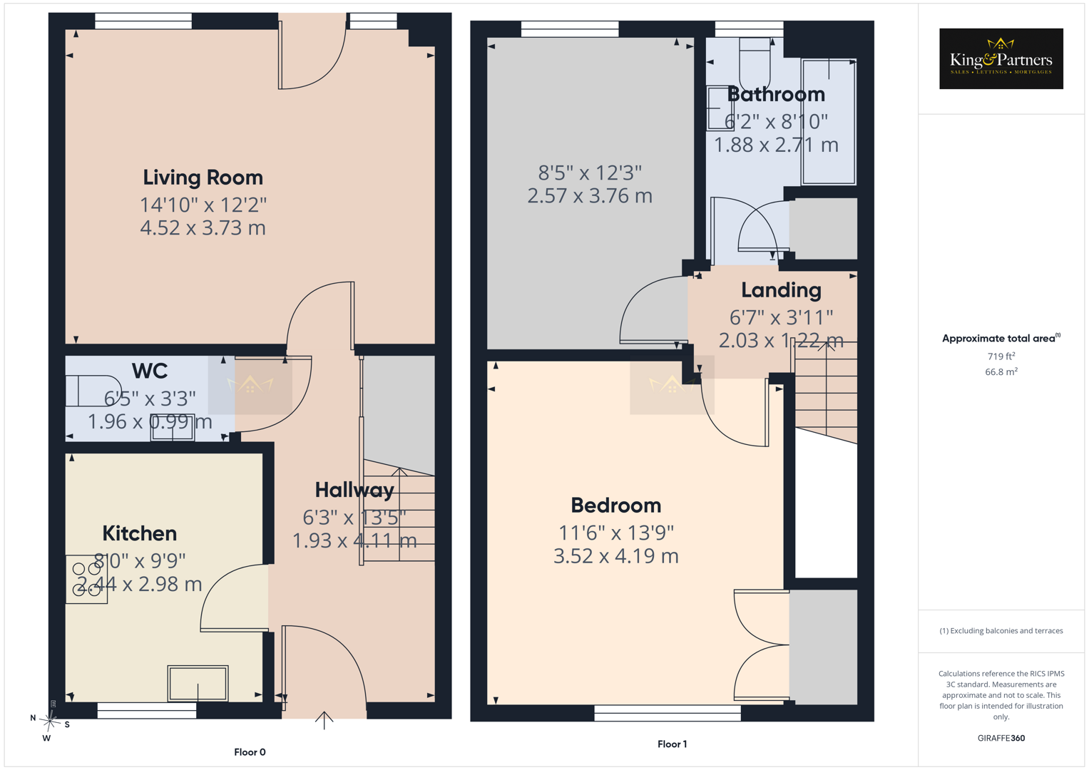 3, Challis Close, King's Lynn floorplan