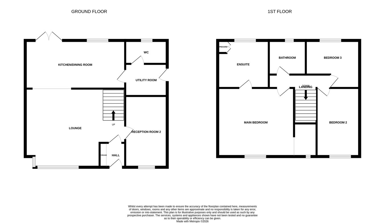 28, Abbey Meadow, Tewkesbury floorplan