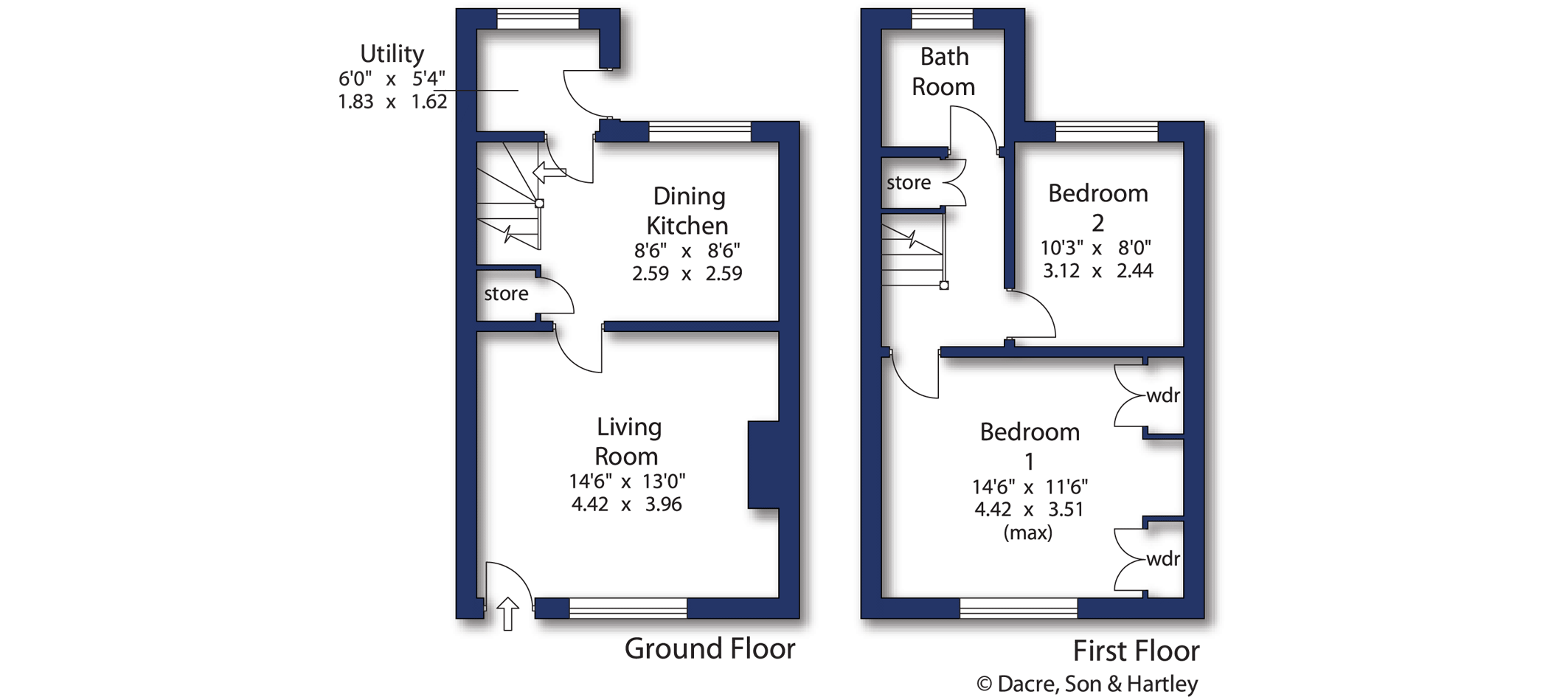 40, Lidget, Keighley floorplan