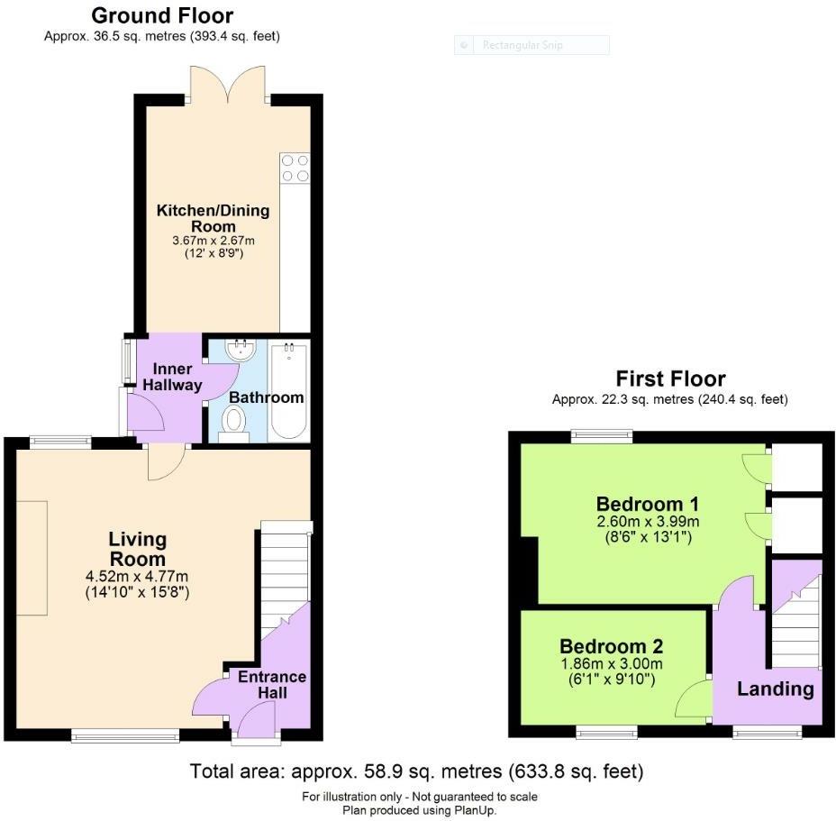 4 Marsh Cottages, Wellington, Hereford floorplan