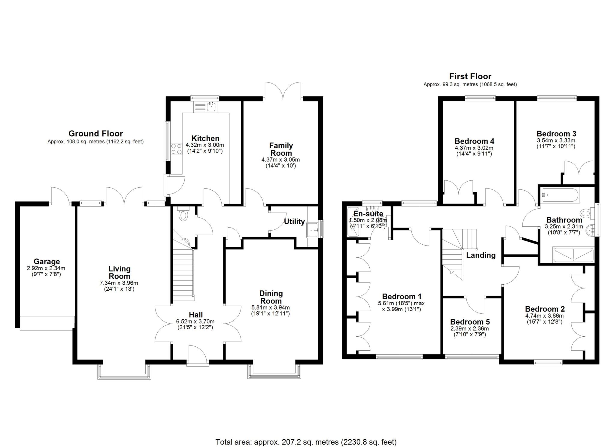 11, Woods Road, Reading floorplan