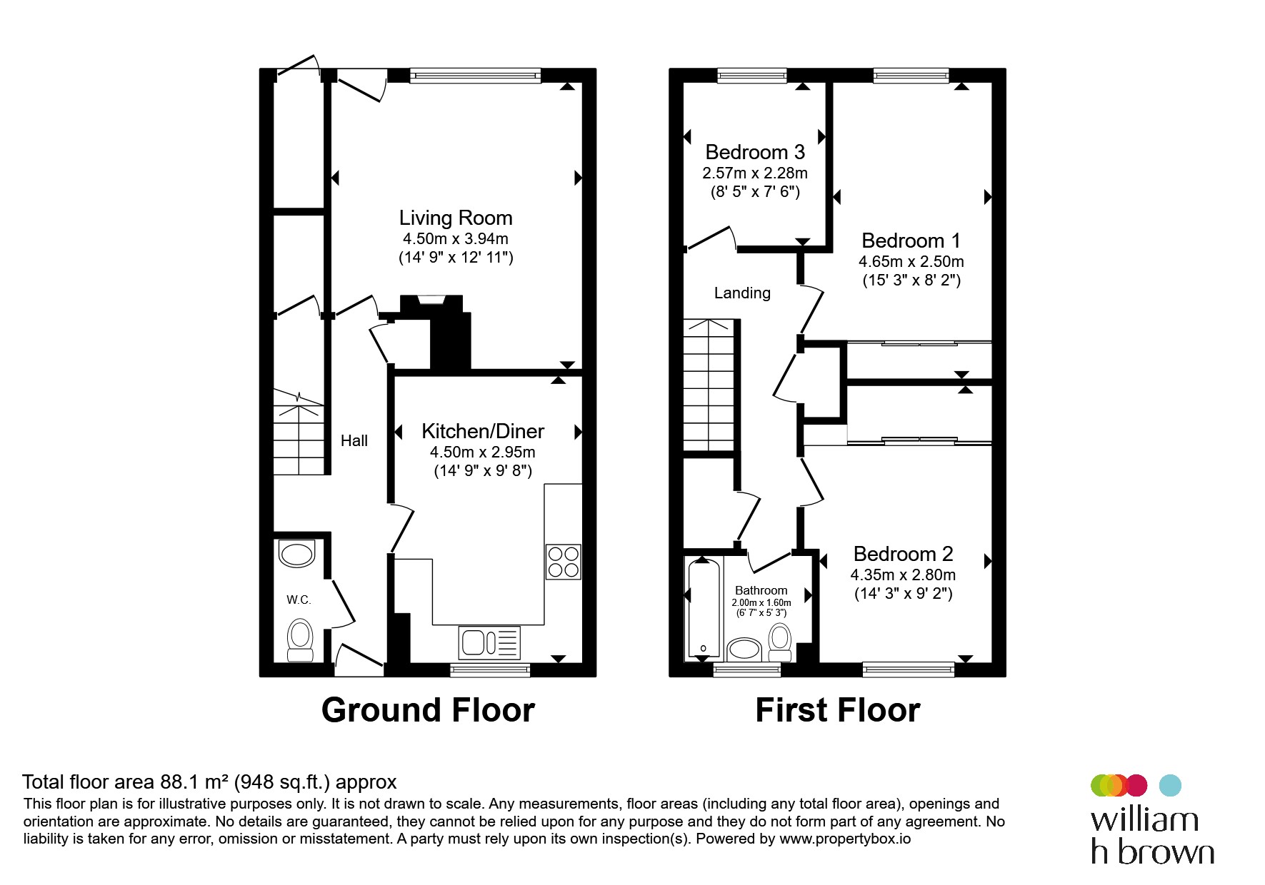 64, Newmarket Road, Nottingham floorplan
