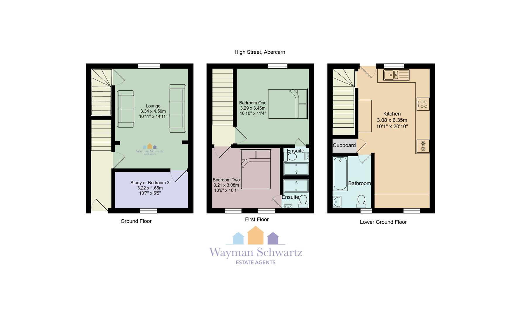 High Street, Abercarn floorplan