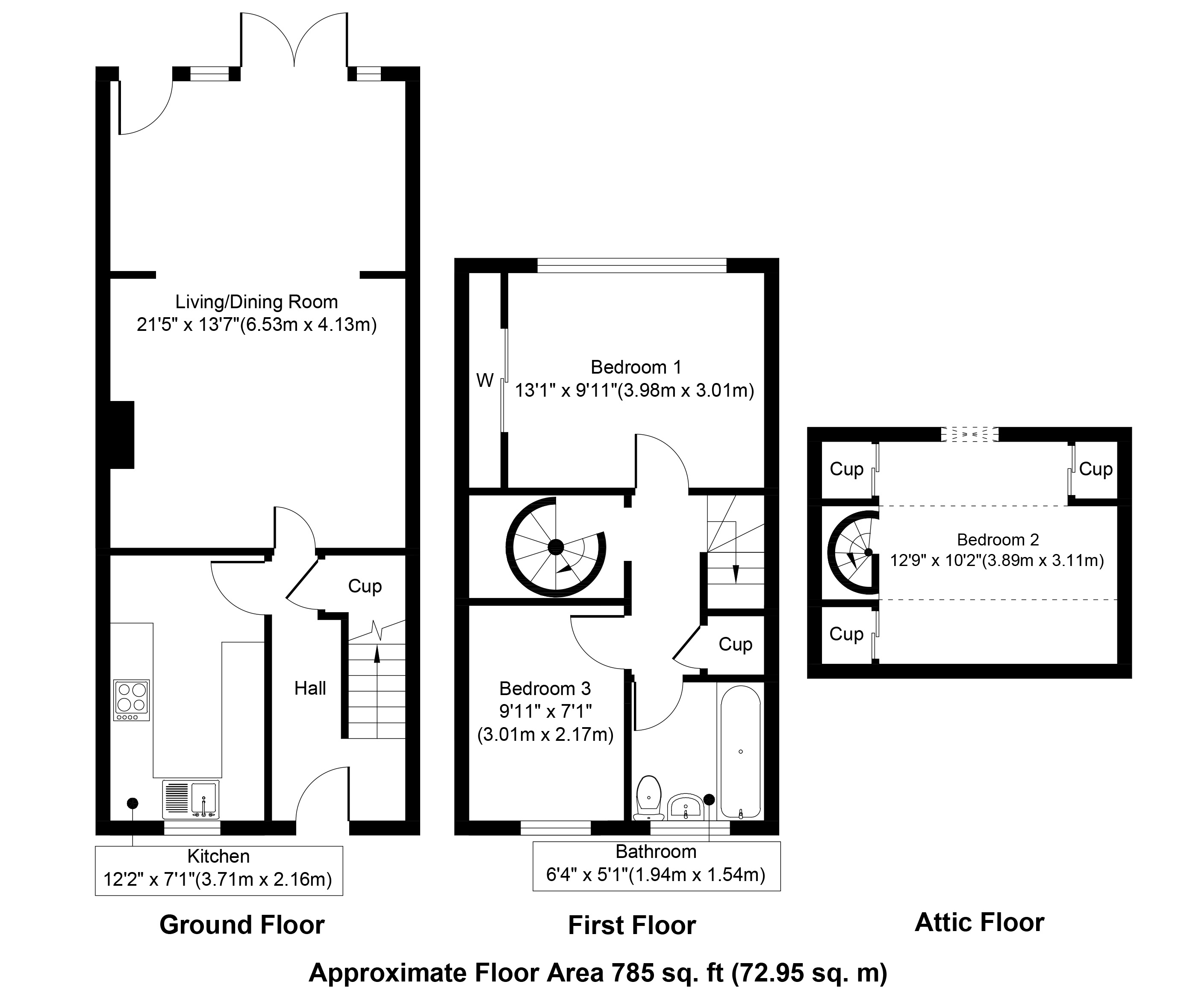 3 Bedrooms Terraced house for sale in 46 Northfield Park, Northfield EH8