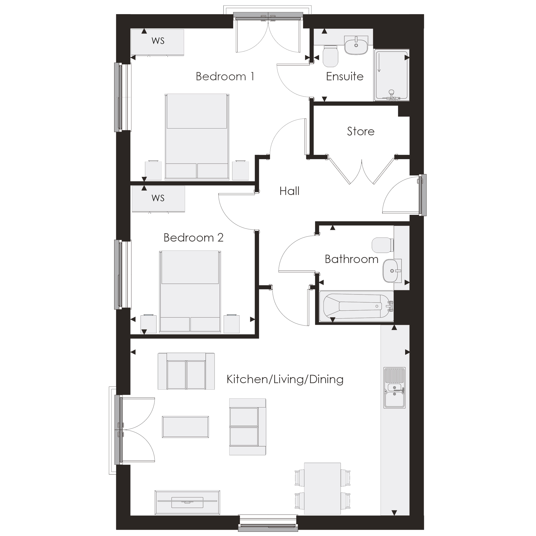 31, Coxes Mews, Billericay floorplan