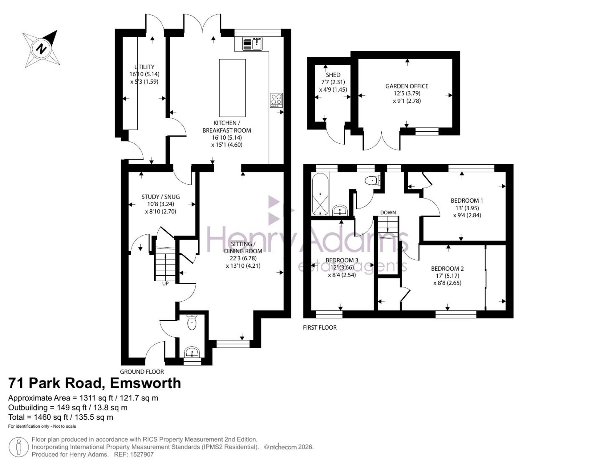 71 Park Road, Emsworth floorplan