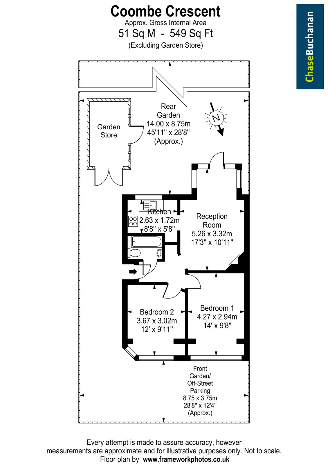 The Stables, 9, Coombe Crescent, Hampton floorplan