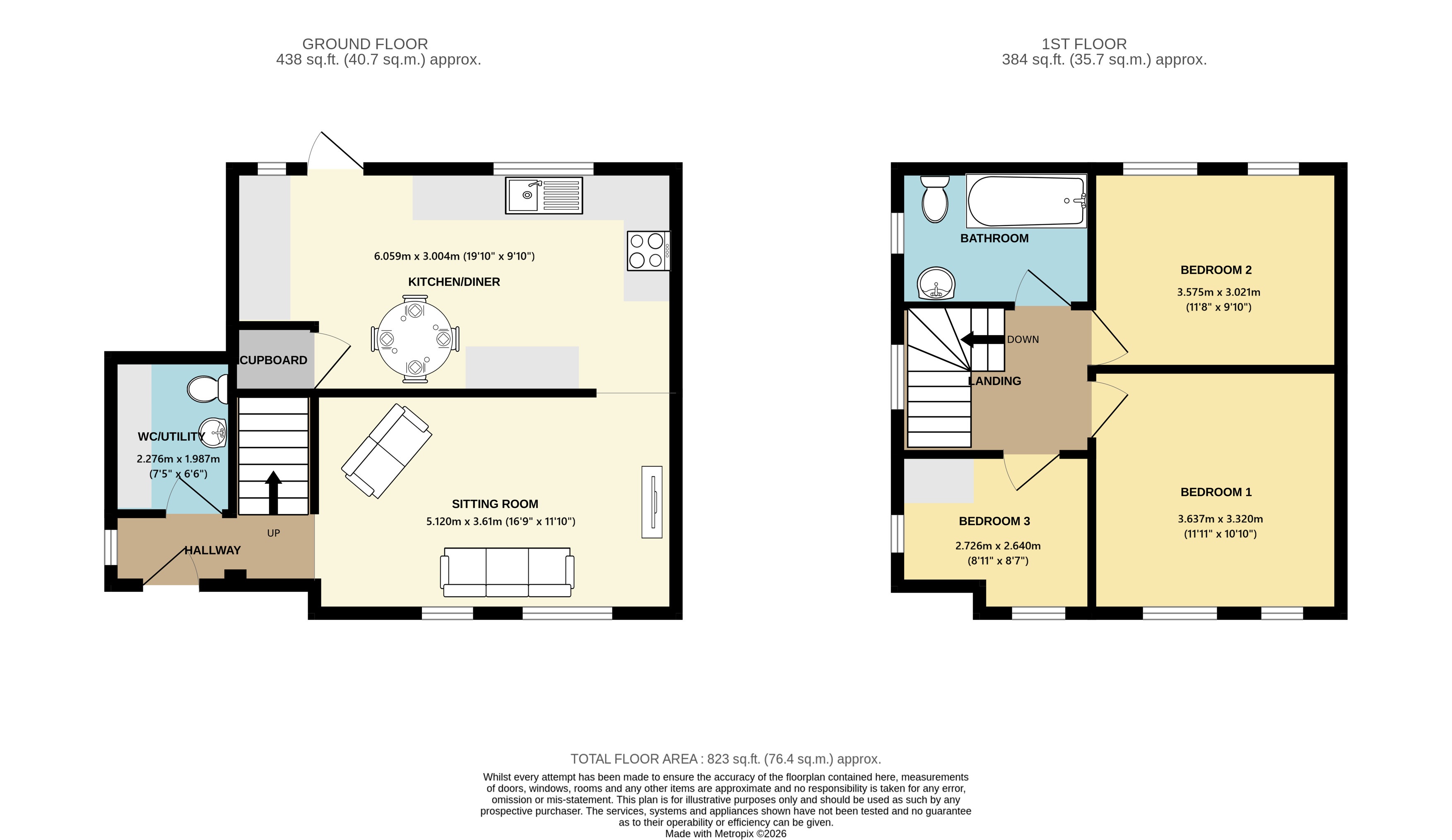 20, Bal Lane, TAVISTOCK floorplan