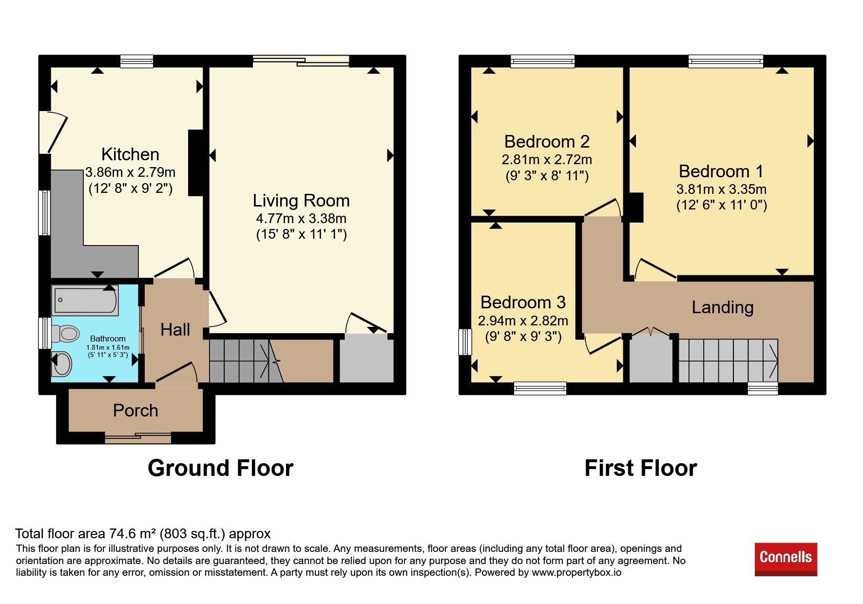 99, Goldcrest Road, Ipswich floorplan