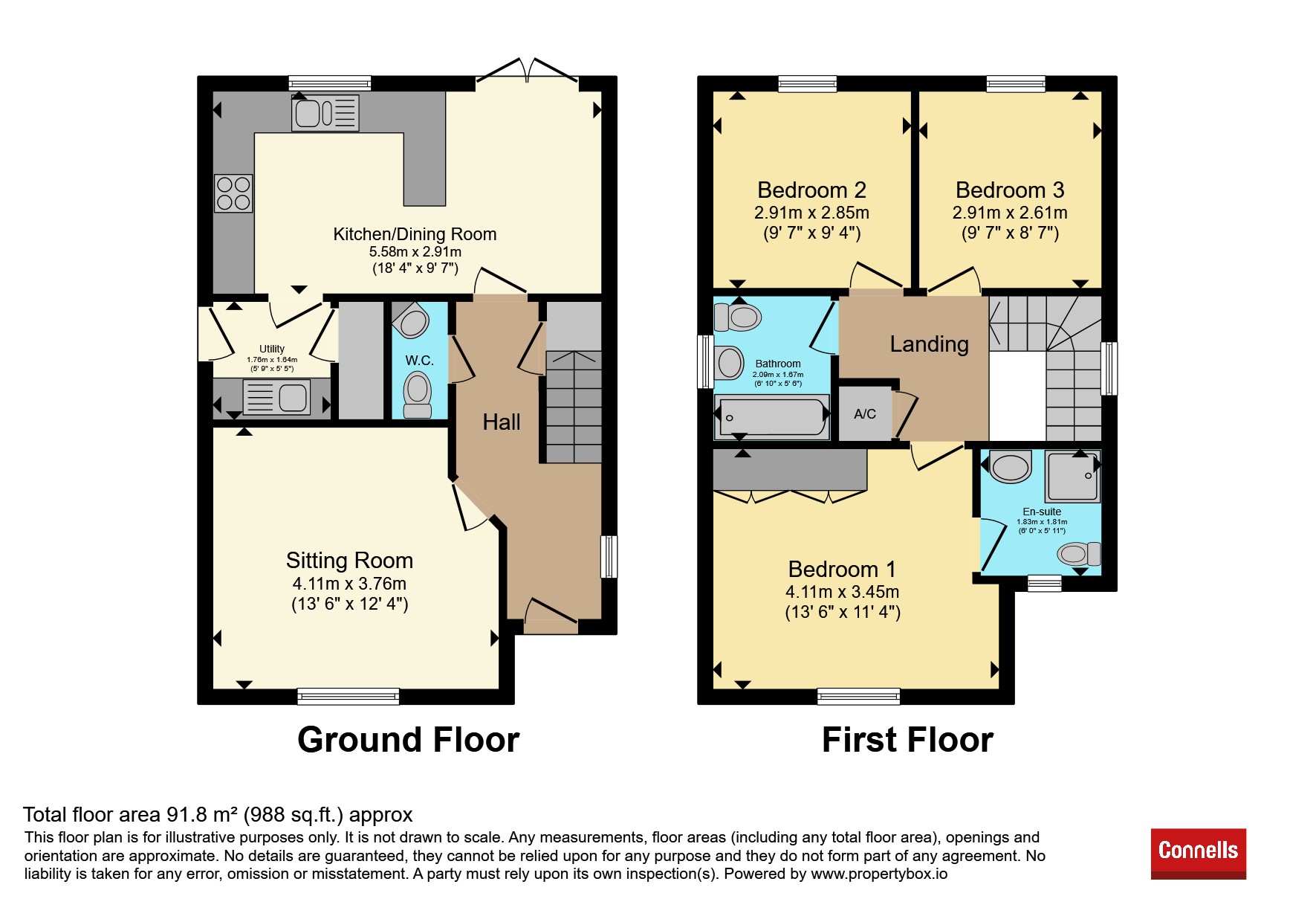 3, Anslow Road, Warwick floorplan