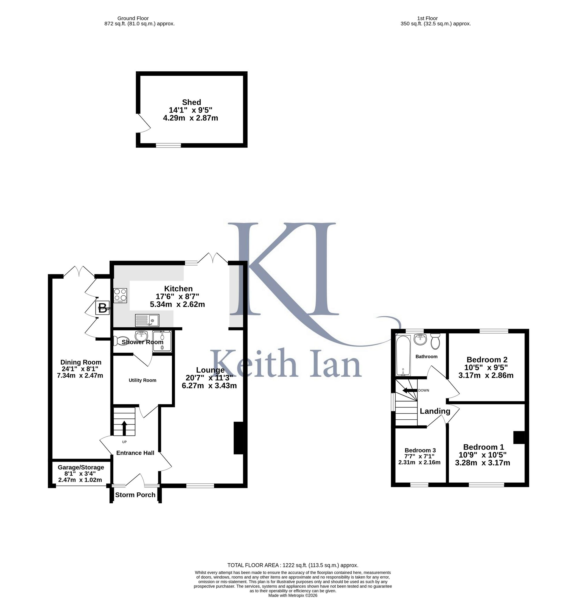 77 Barley Ponds Road, Ware floorplan