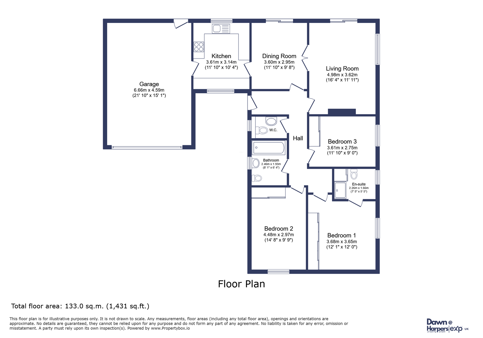 Copperbeech, Morpeth floorplan