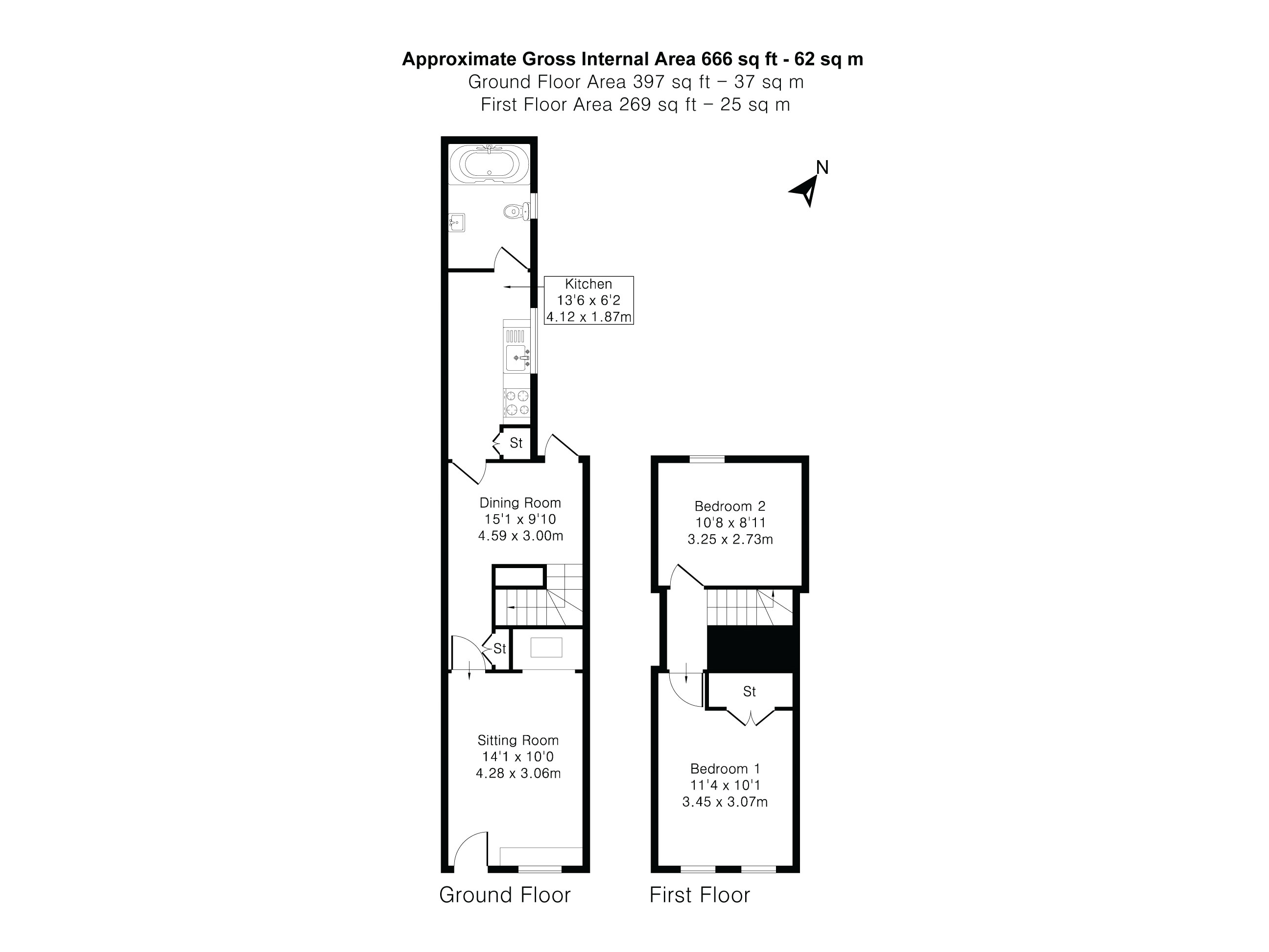 51, Friday Street, Oxfordshire floorplan