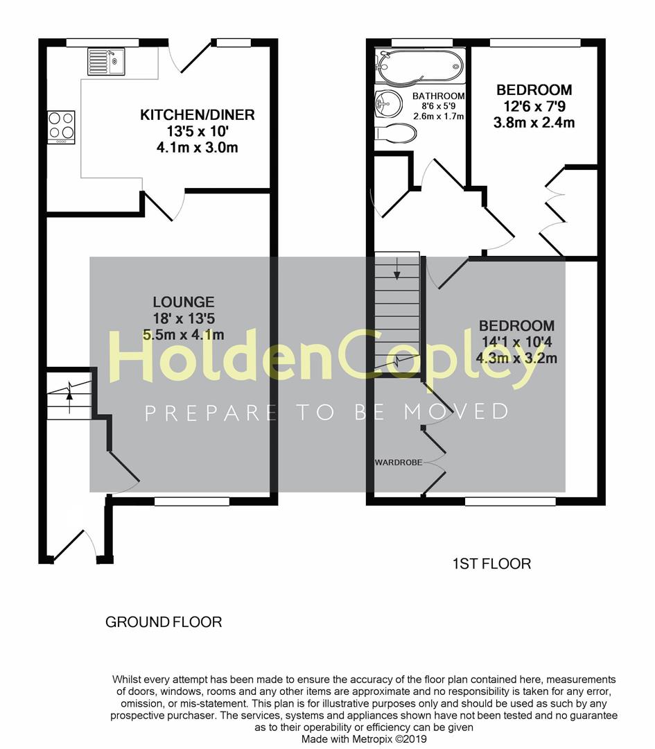 2 Bedrooms Terraced house for sale in Spinningdale, Arnold, Nottinghamshire NG5