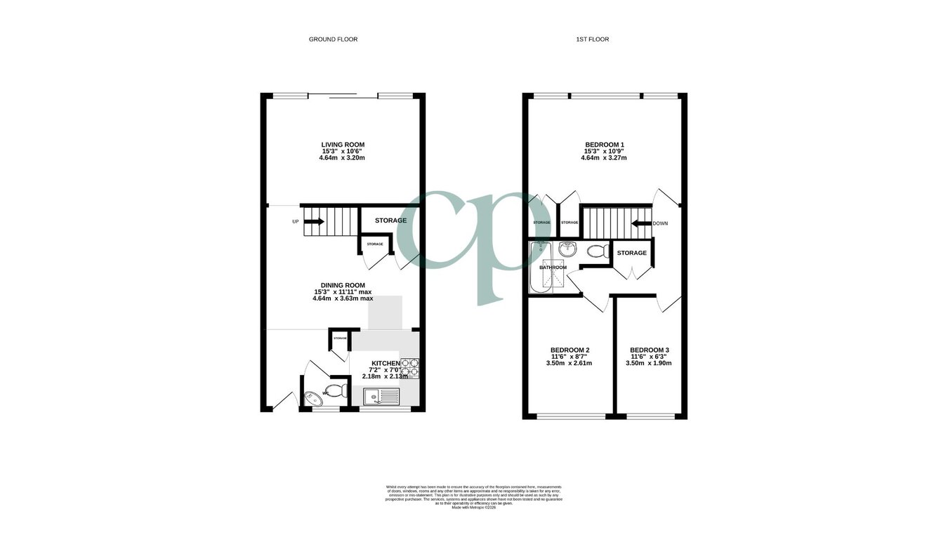 17, Glebe Gardens, Harlington floorplan