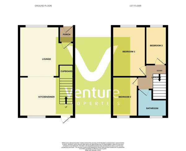 18, Mount Pleasant, Stanley, Crook floorplan