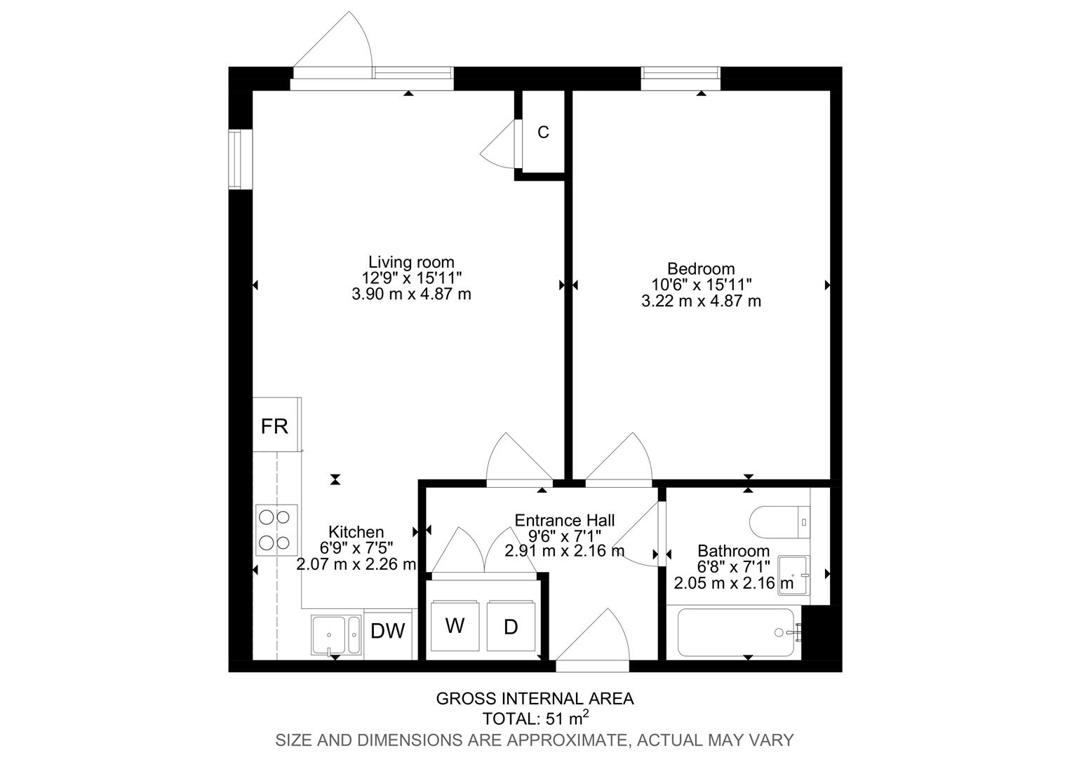 4, Academy Way, Loughton floorplan