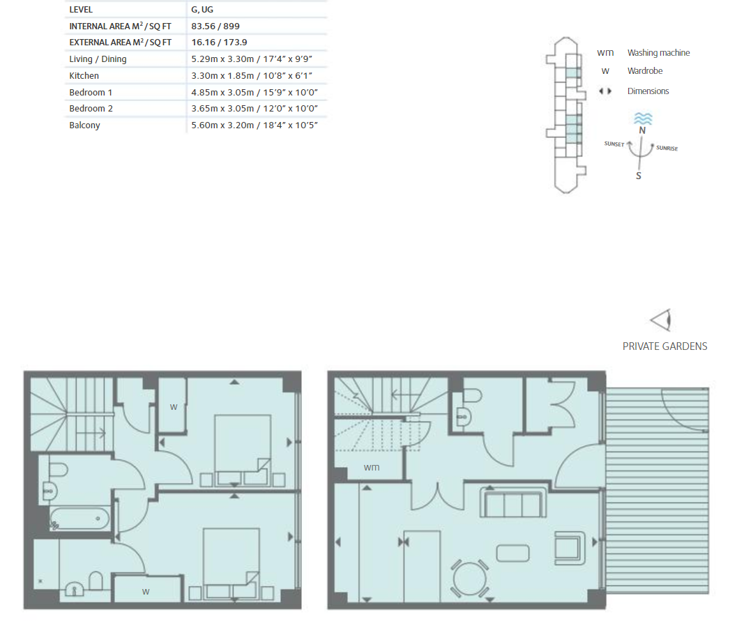 2 Bedrooms Flat to rent in Riverlight, Nine Elms Lane SW11