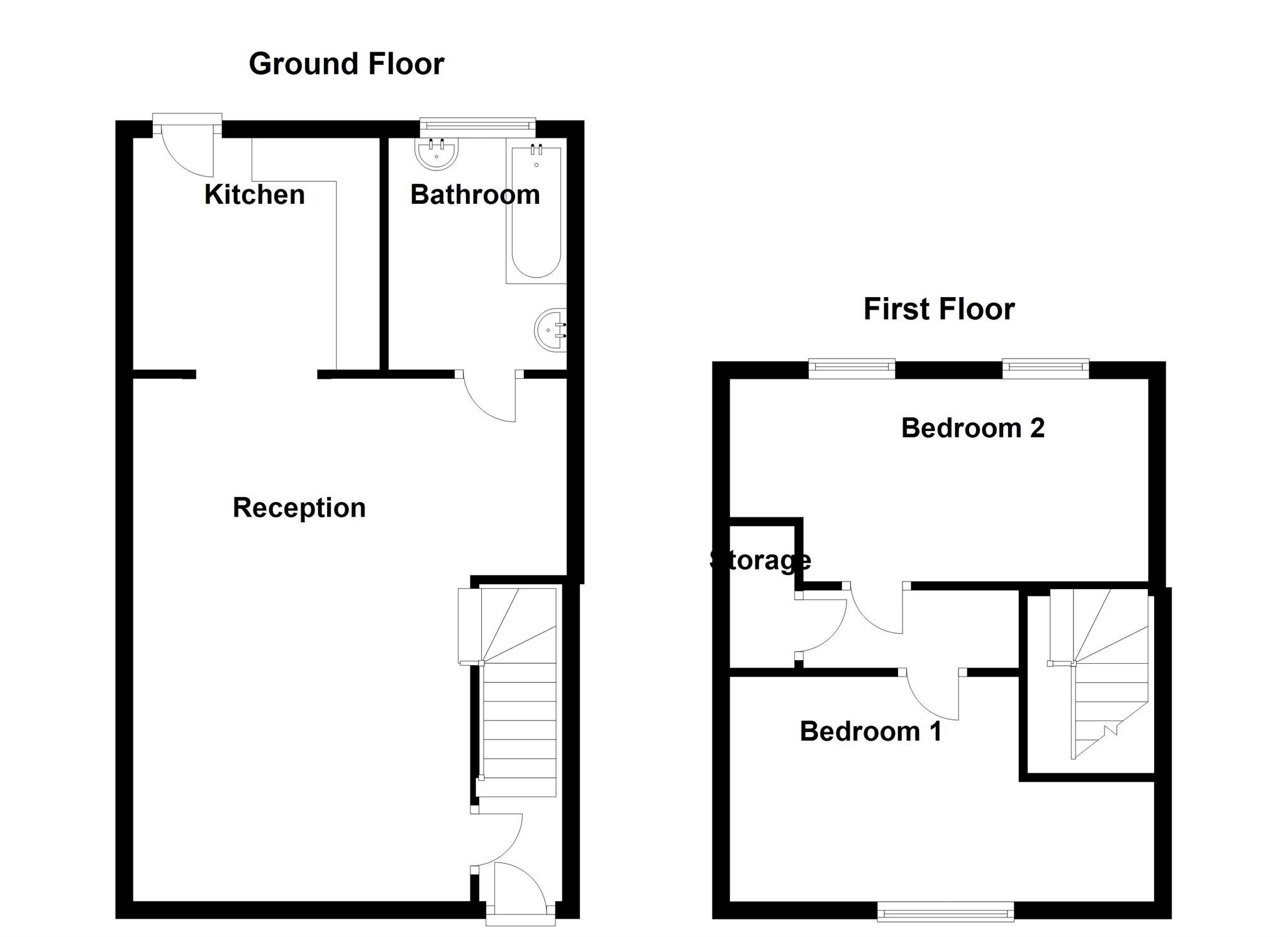 2 Bedrooms End terrace house for sale in St Cattwgs Avenue, Gelligaer, Hengoed CF82