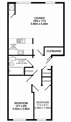 48, Lewes floorplan