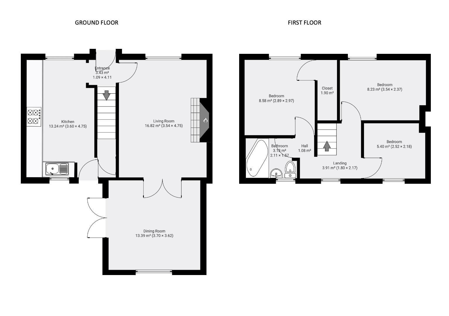 The Green, Purston, Pontefract WF7, 3 bedroom terraced house for sale