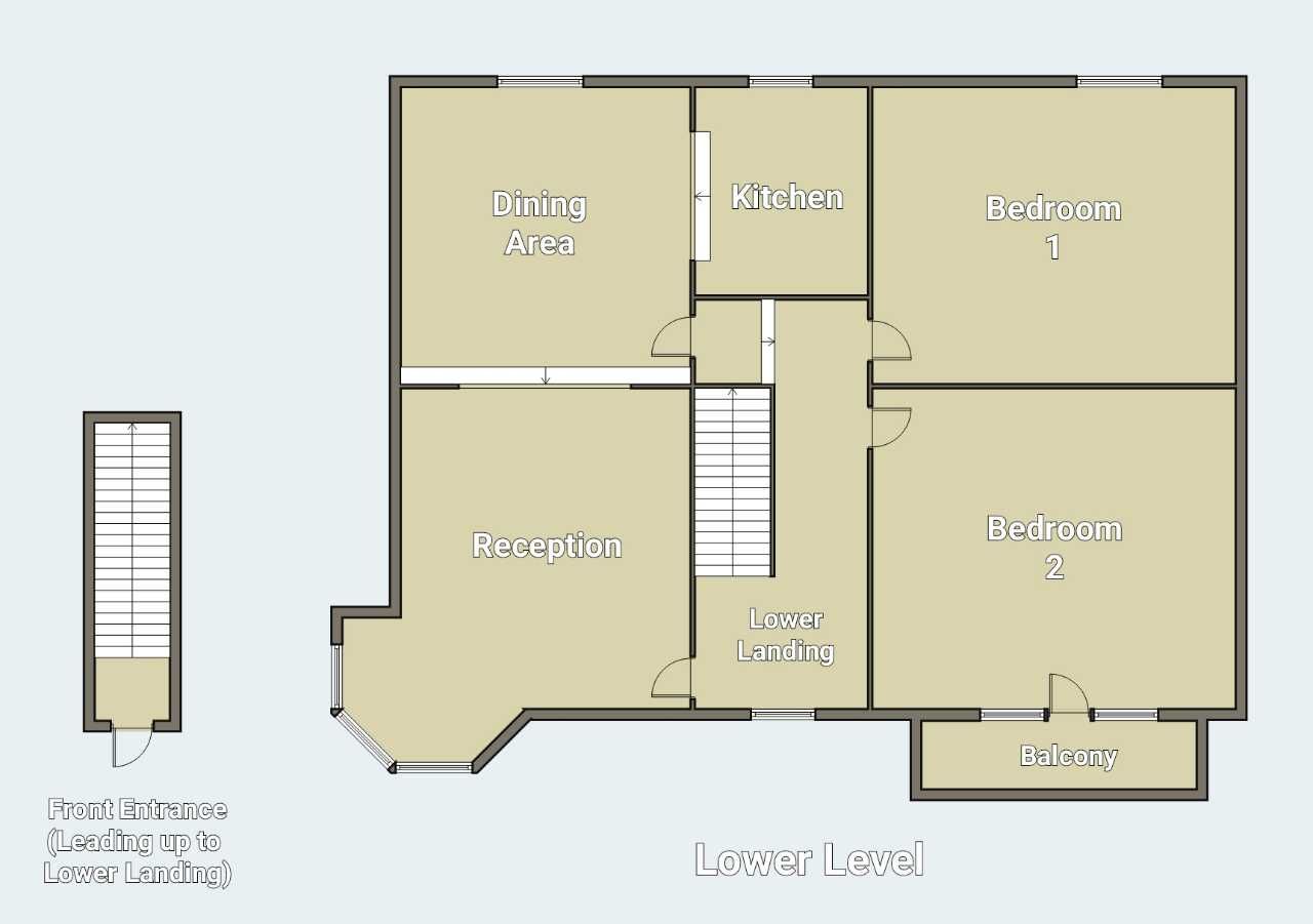 54B, Chapter Road, London floorplan