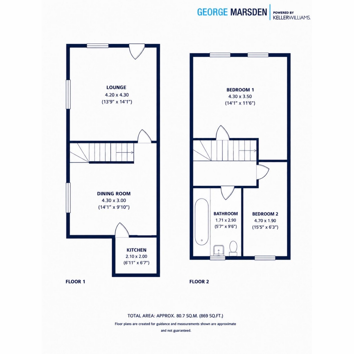 5, Kearsley Street, Wigan floorplan