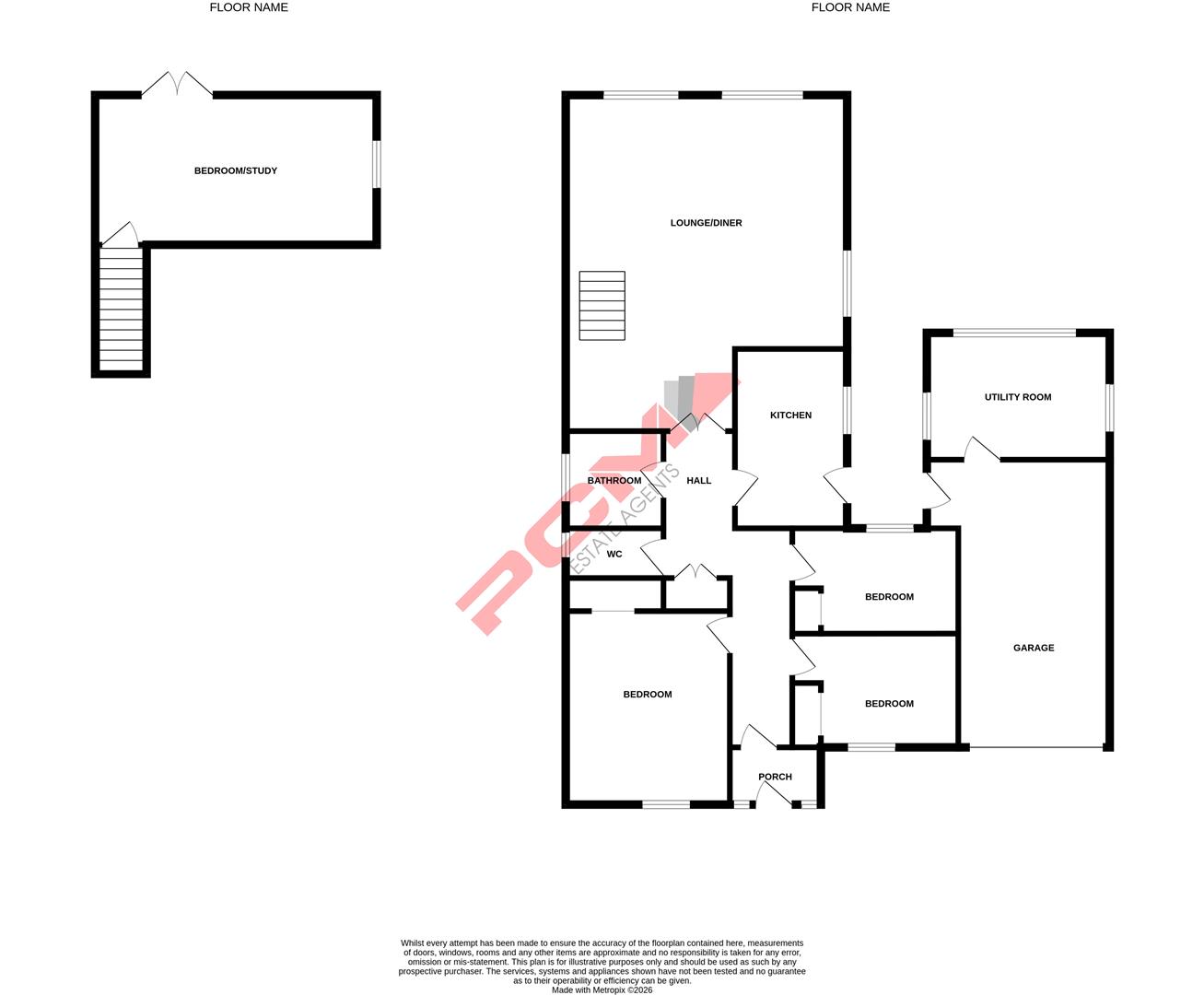 30, Pine Avenue, Hastings floorplan