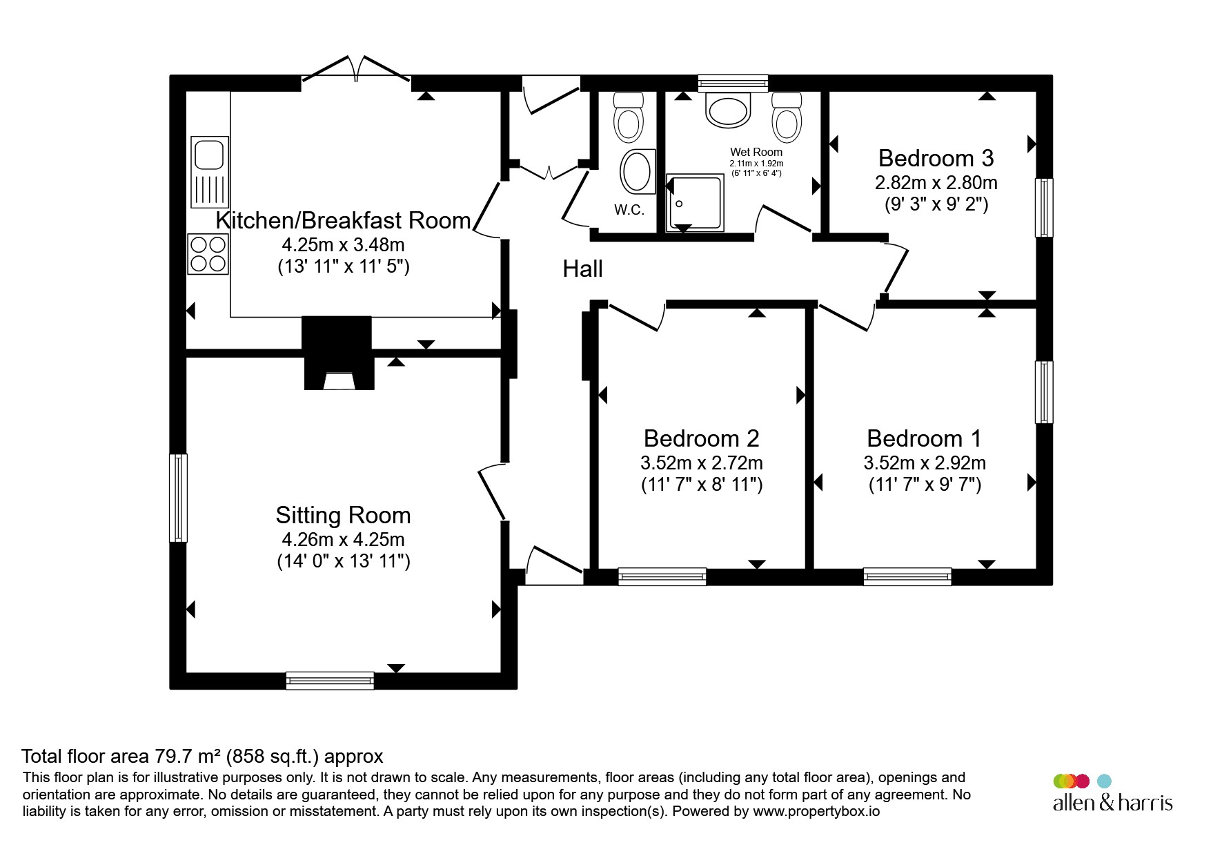 October Cottage, The Street, Wallingford floorplan