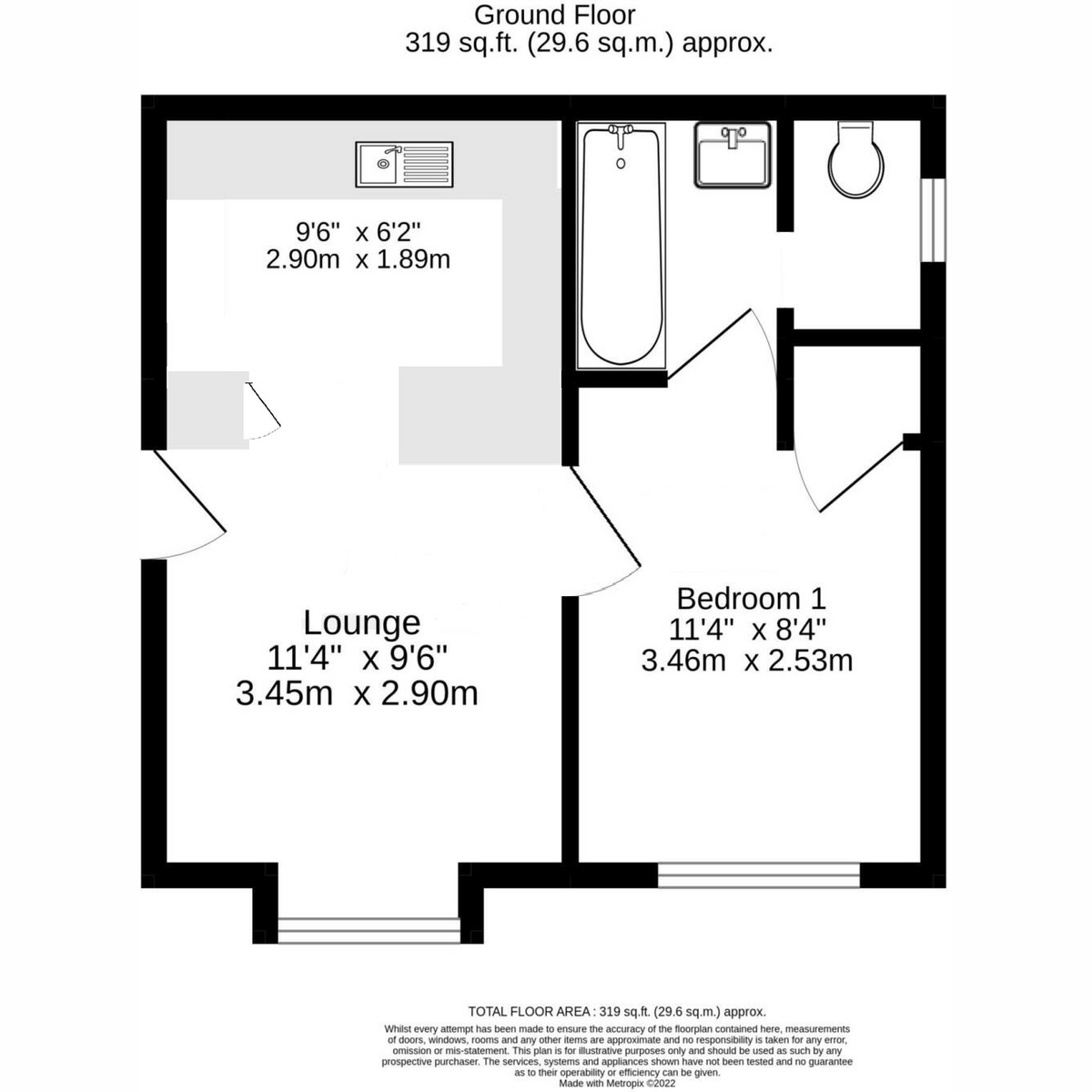 Manor Road, Chichester floorplan