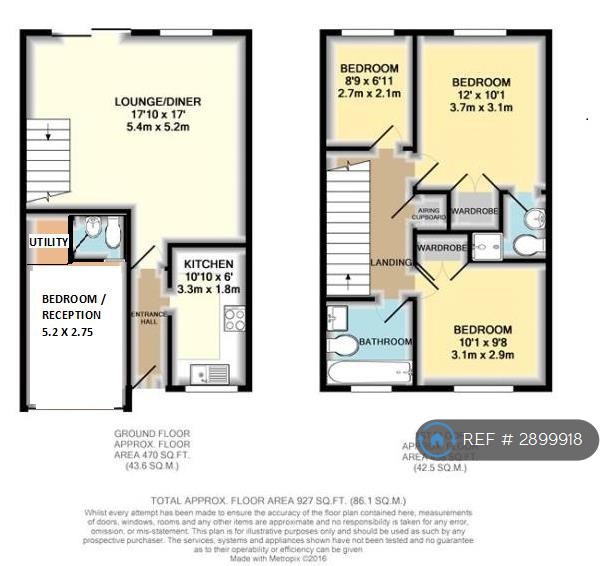 Robin Way, Staines Upon Thames floorplan