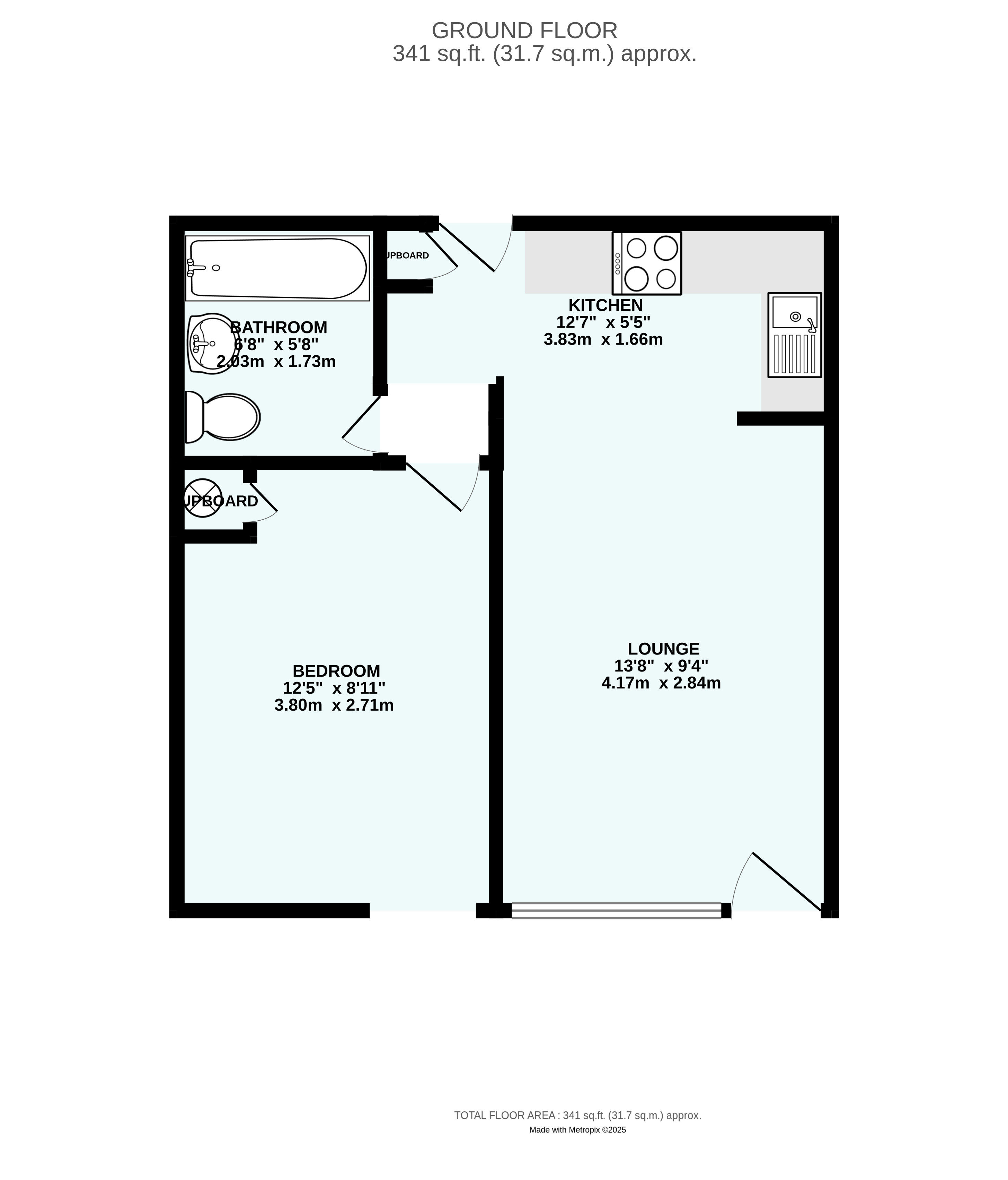 Flat 9, Mills Court, 51, Wendron Street, Cornwall floorplan