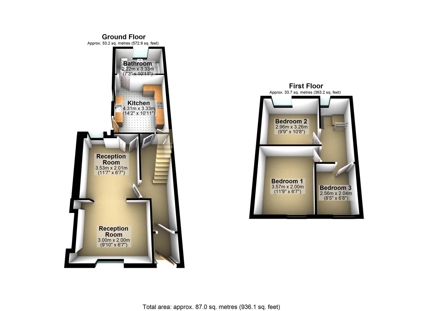 47, Maes Road, Llanelli floorplan