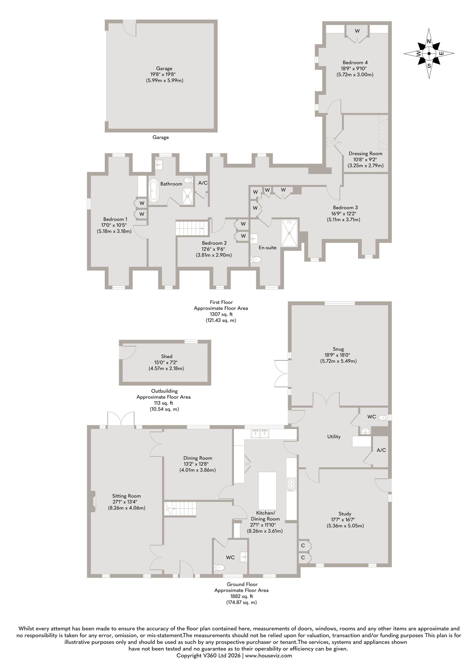 The Dormers, 2 Low Road, King's Lynn floorplan