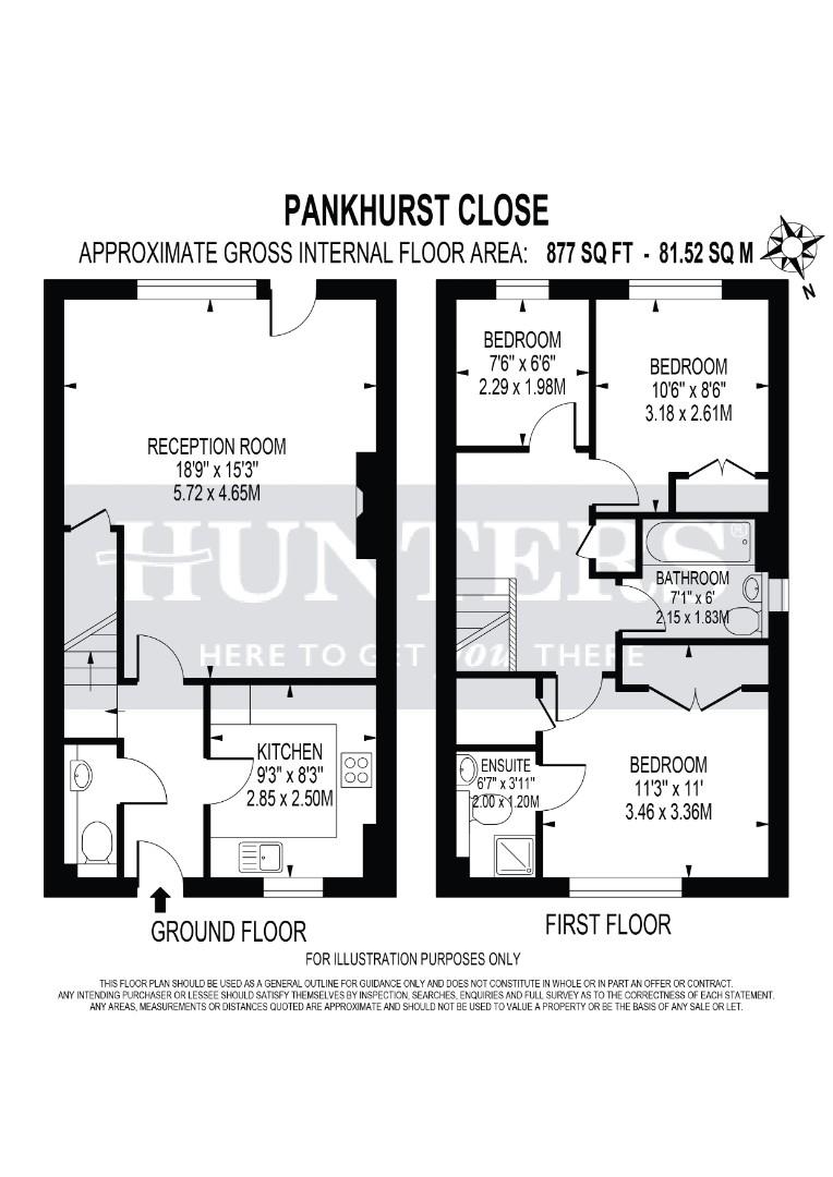 6, Pankhurst Close, Isleworth floorplan