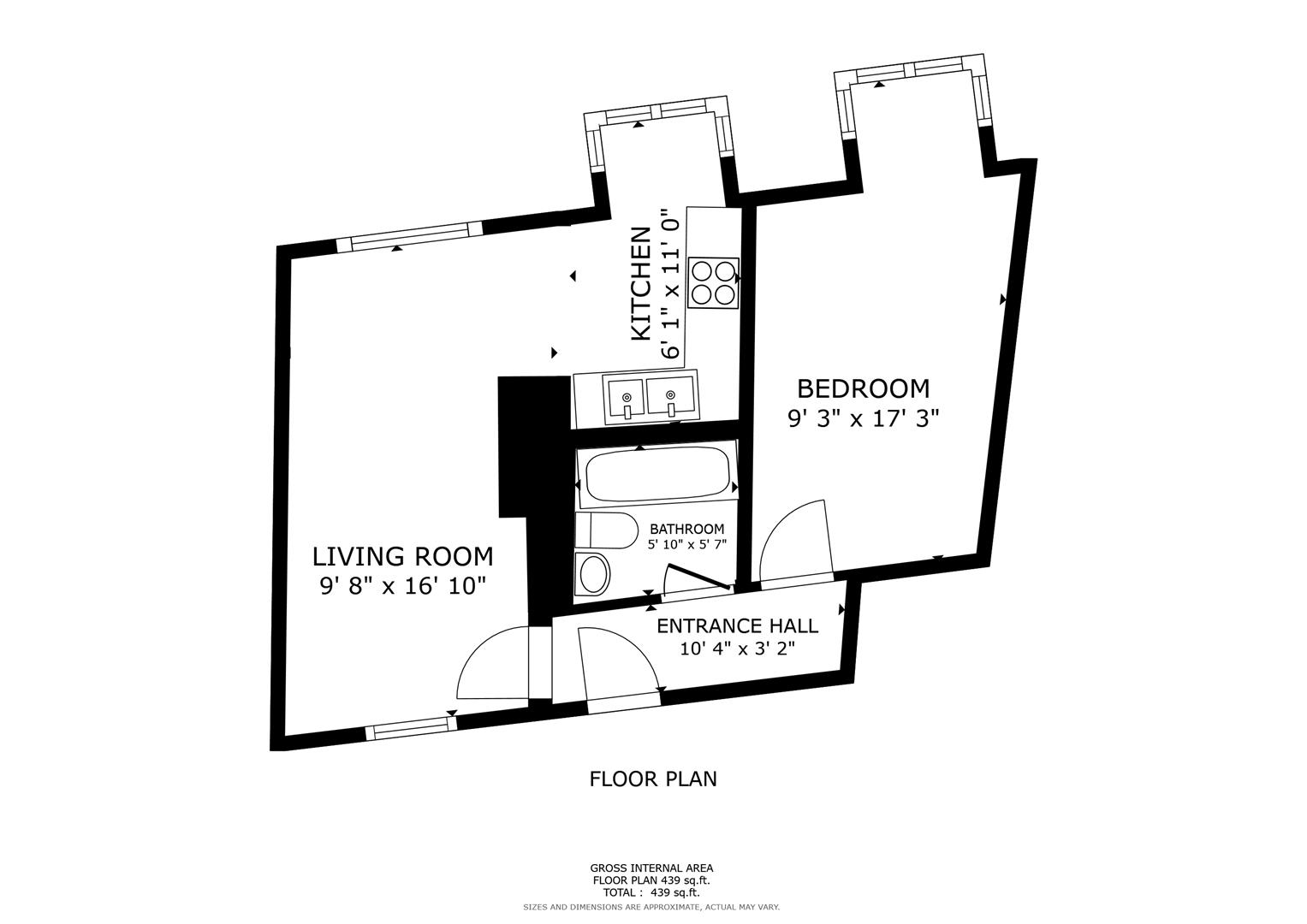 Flat 2, 3, St. Pauls Street, Stamford floorplan