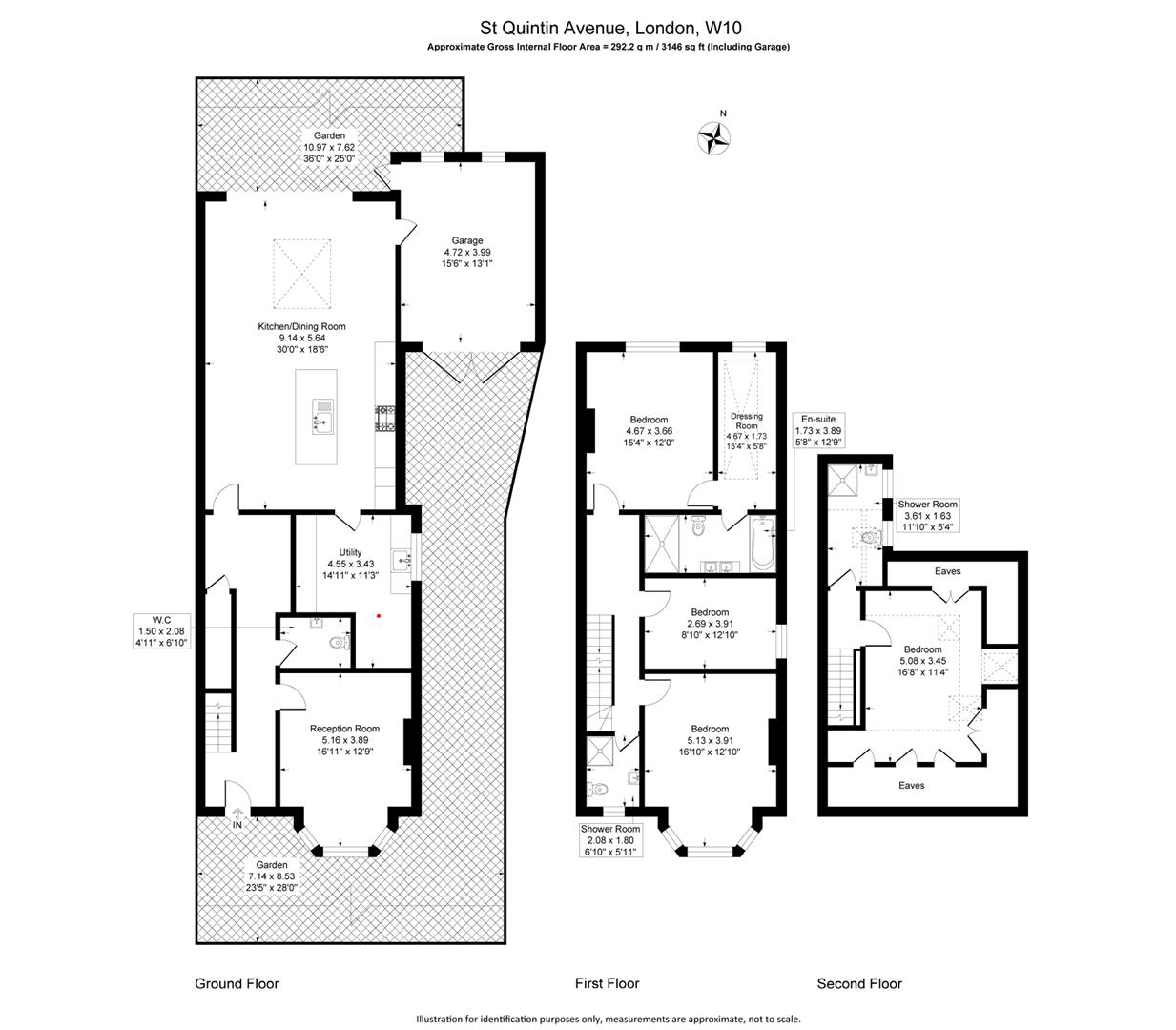 76, St. Quintin Avenue, London floorplan