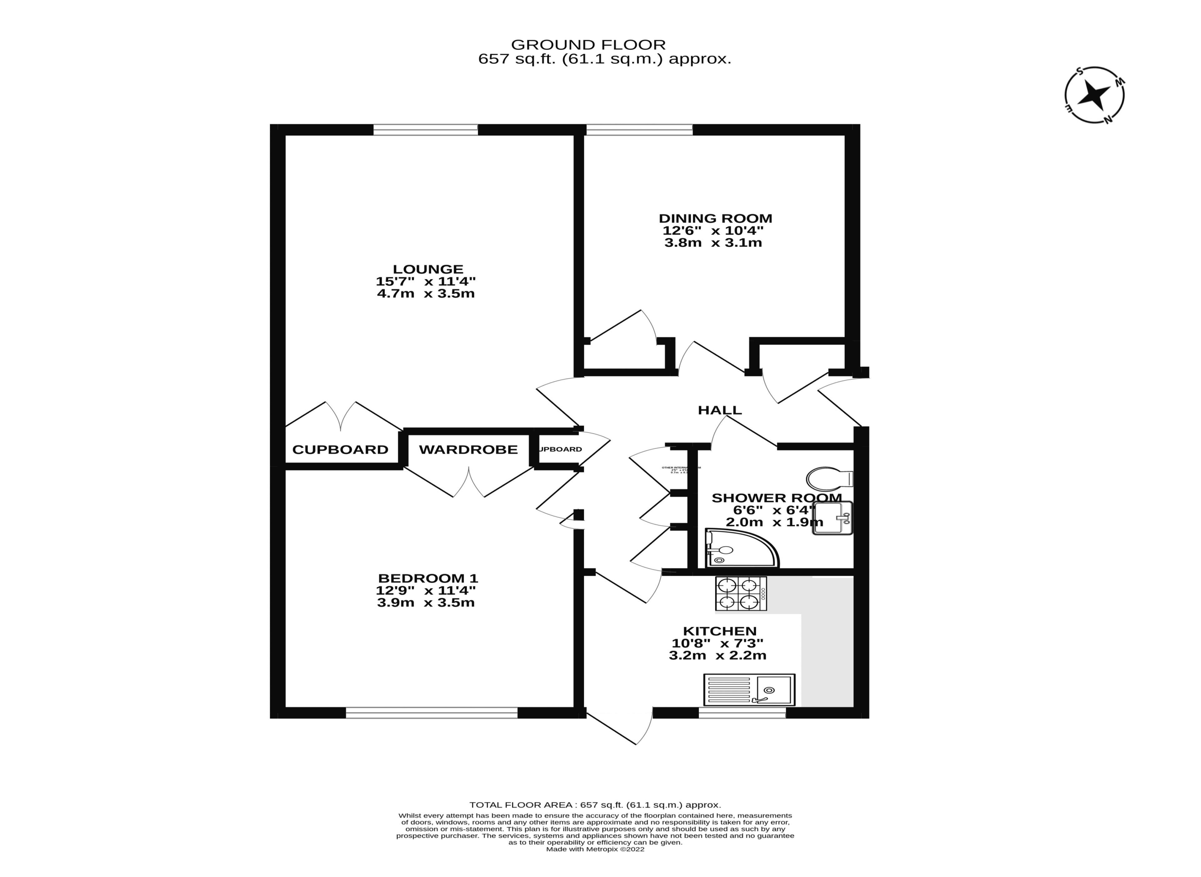 St. Margarets Gardens, Hoveton, Norfolk NR12, 2 bedroom flat for sale