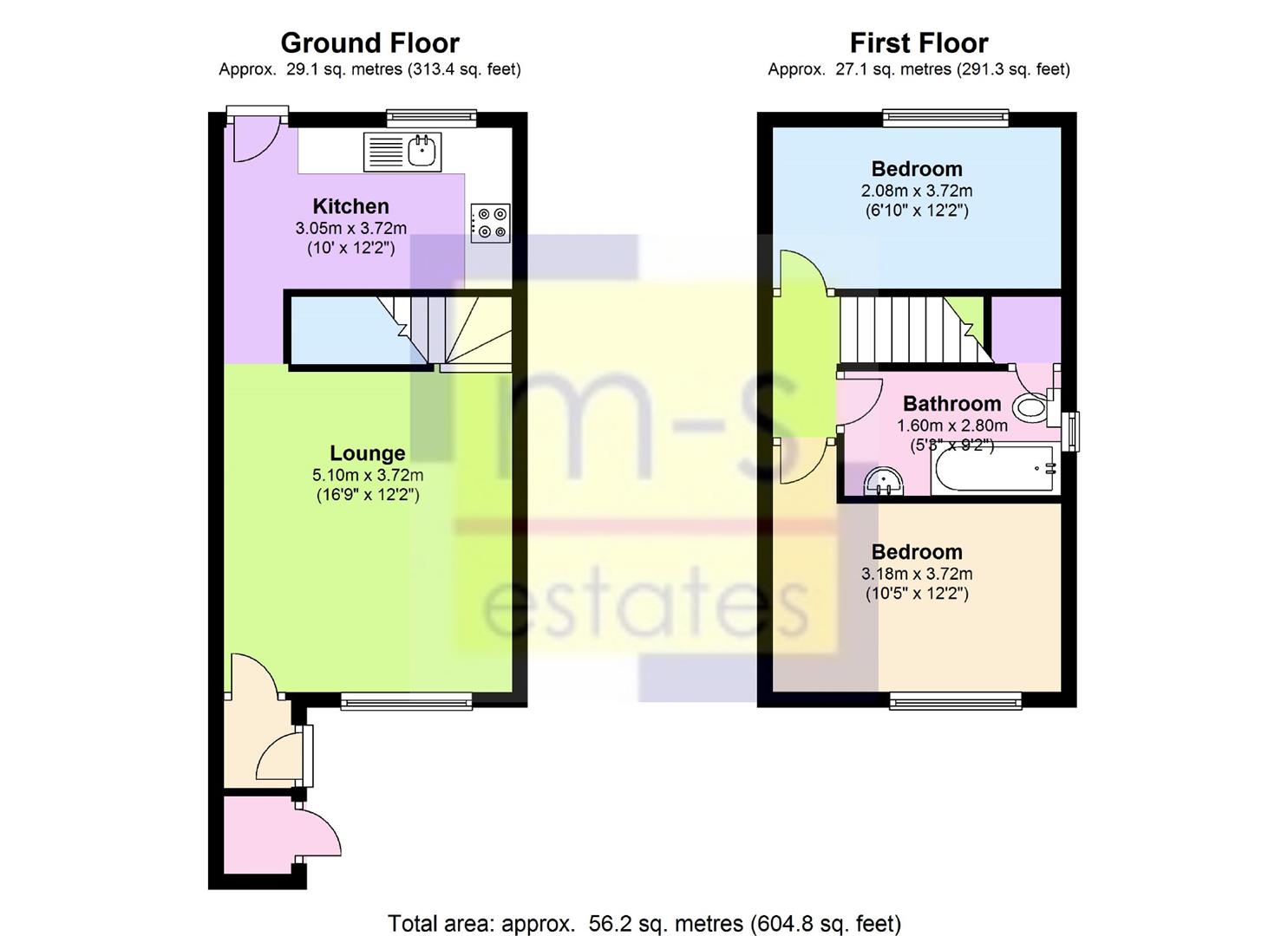 2 Bedrooms Semi-detached house to rent in Hinchin Brook, Lenton, Nottingham NG7