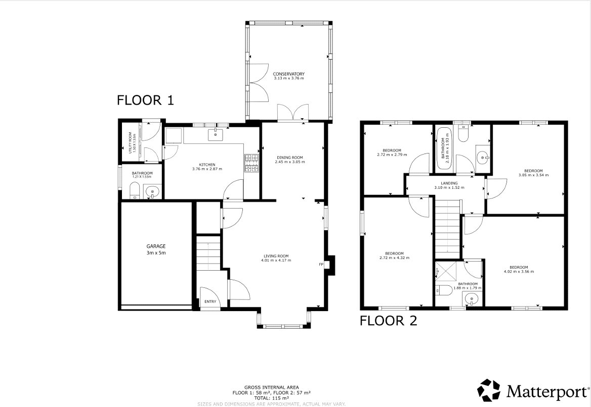 43, Innerleithen Way, Perth floorplan