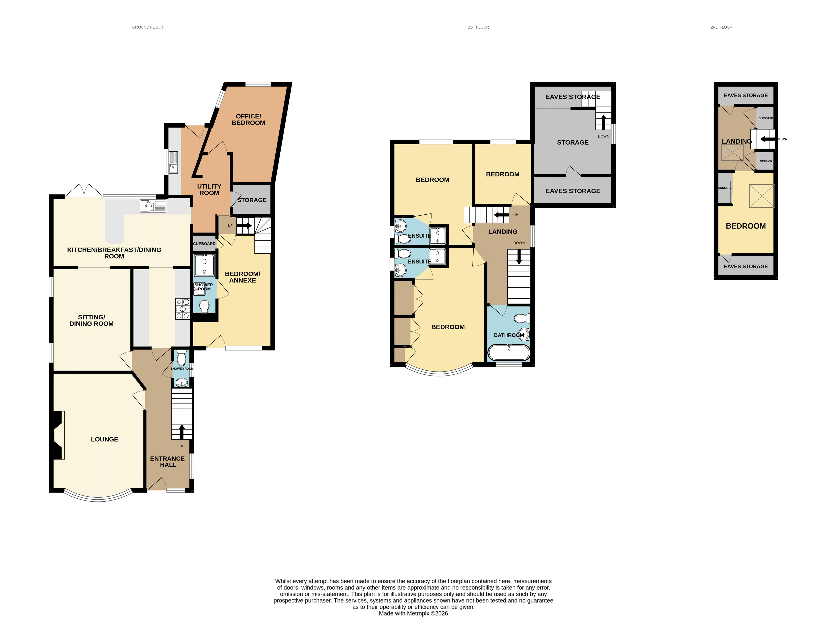 25, Woodspring Avenue, Weston-Super-Mare floorplan
