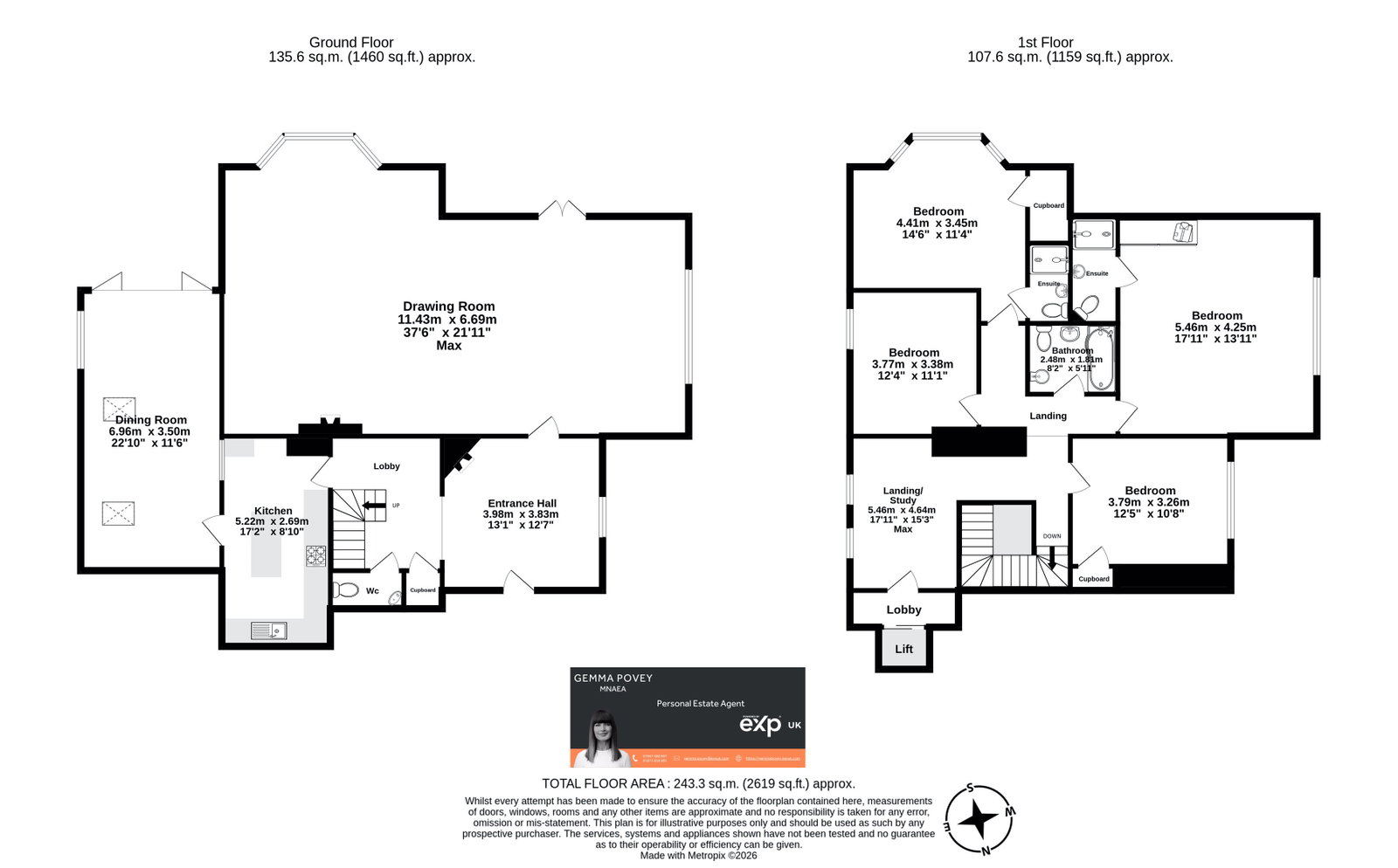 Trebencyn Park,1, Abergavenny floorplan