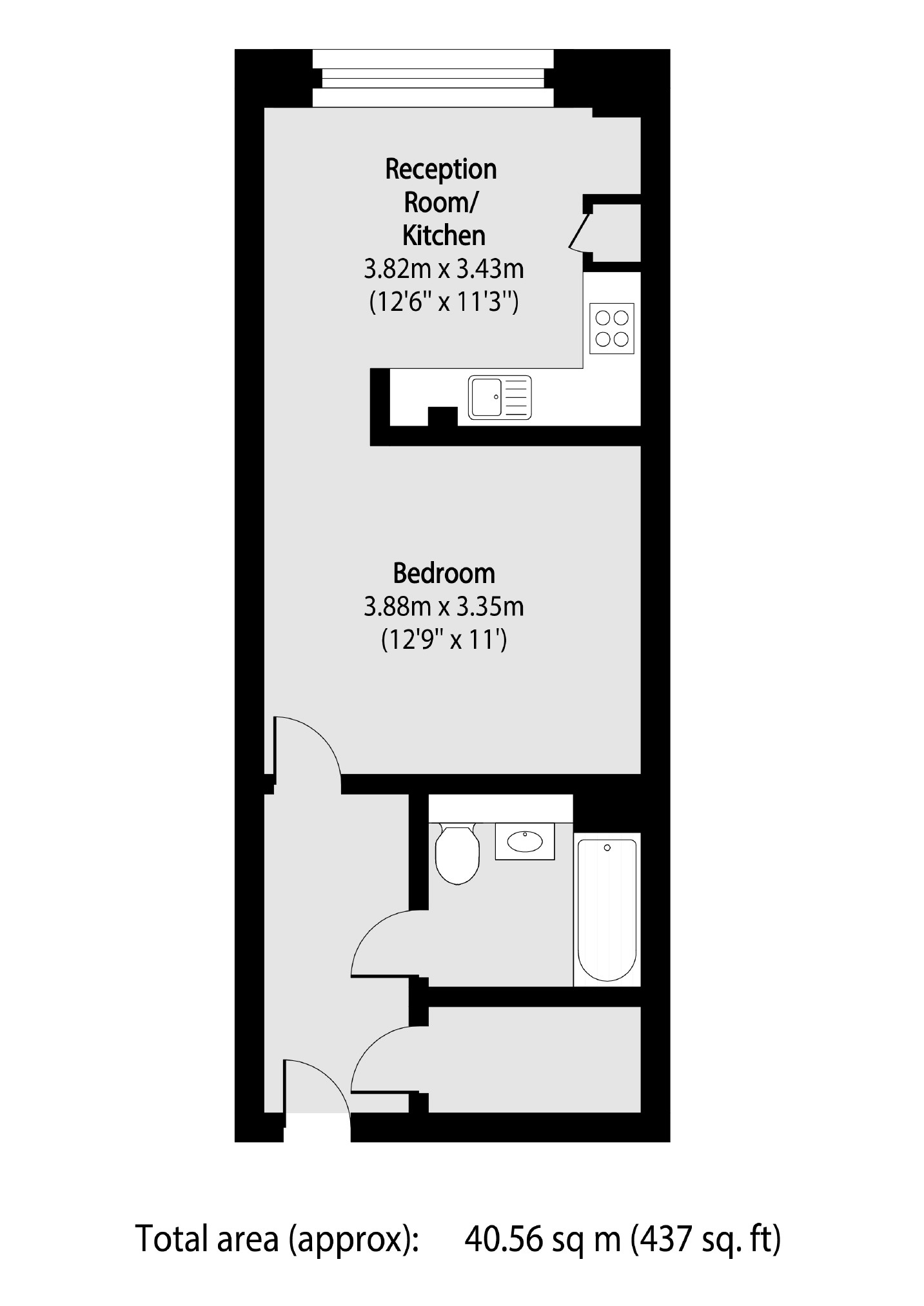 Clyde Square, London floorplan