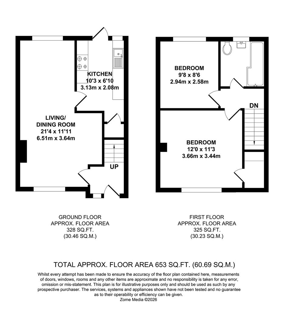 111, Newbury Avenue, Maidstone floorplan