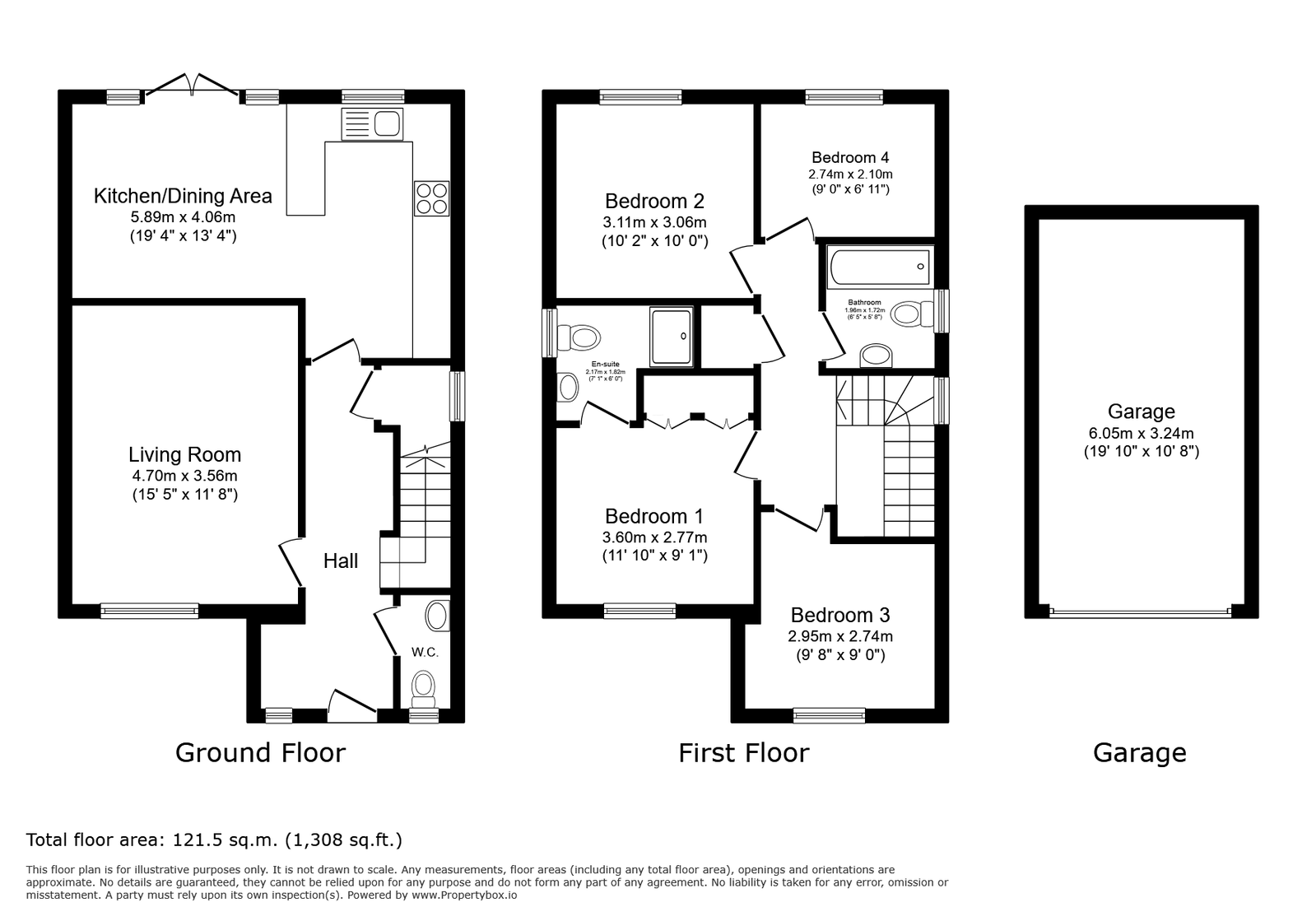 110, Cae Morfa, Neath floorplan
