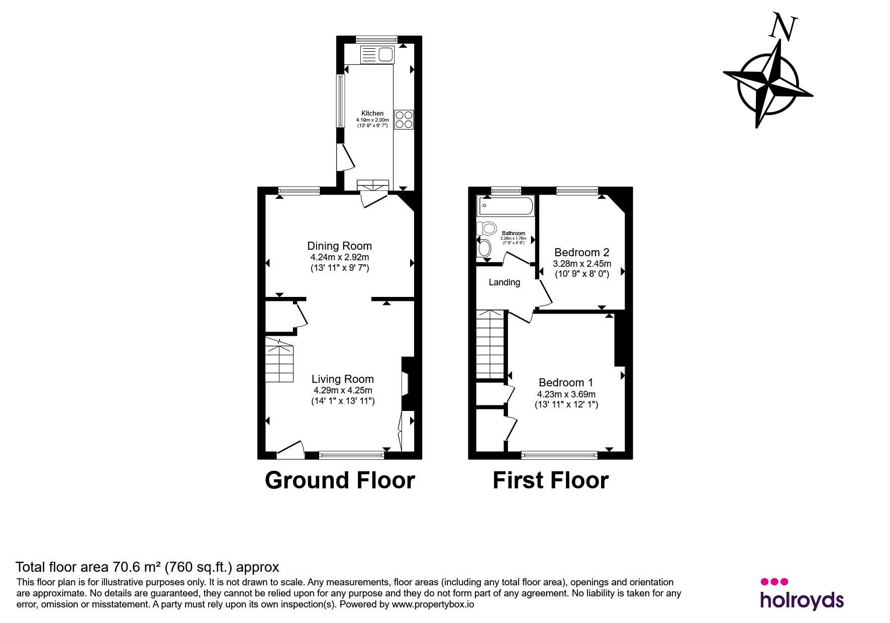 16, Shaw Lane, Keighley floorplan