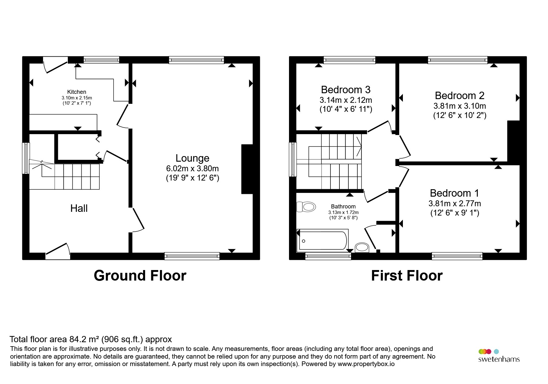 20, Meadow Drive, Northwich floorplan