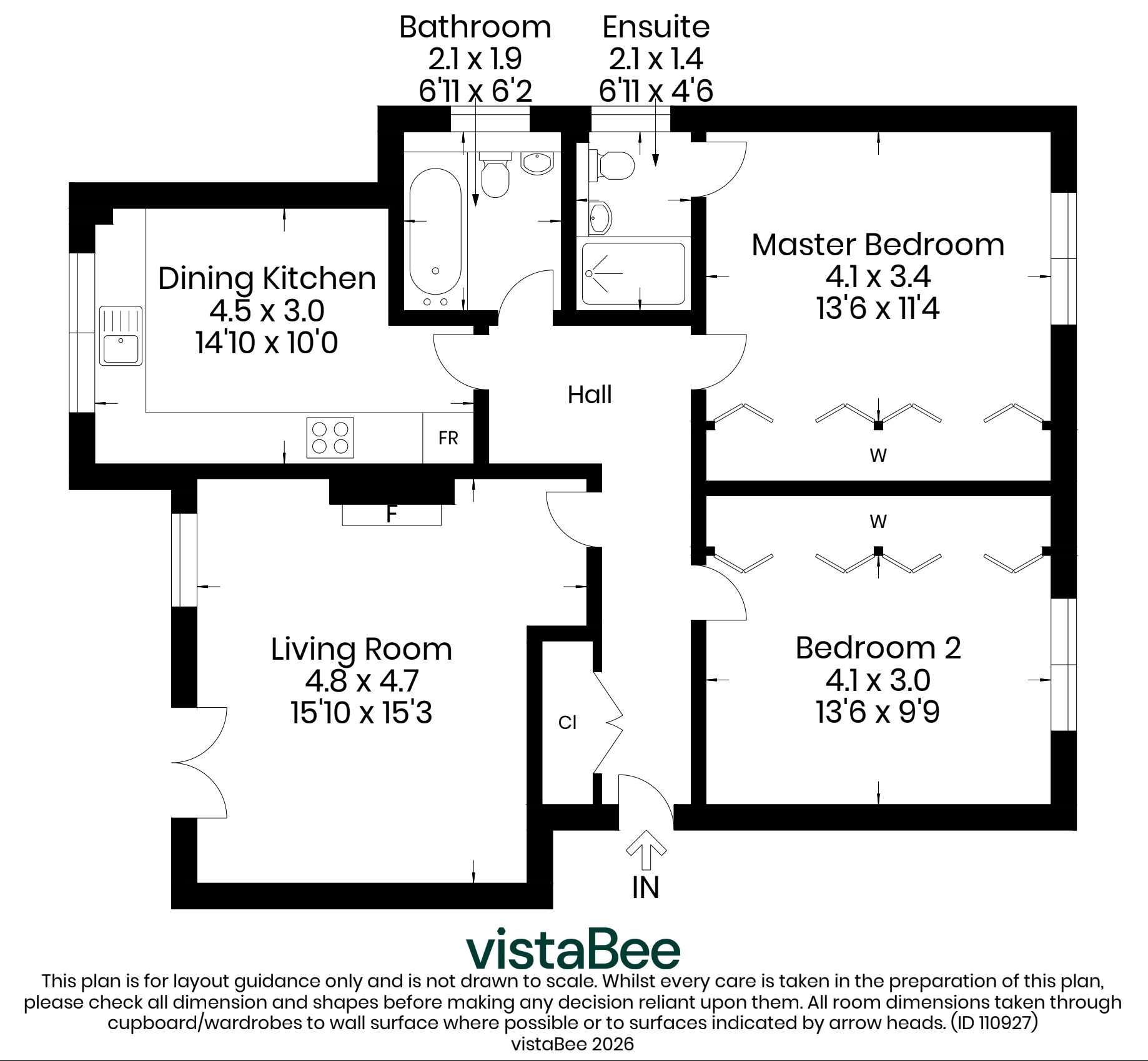 14, Whitelea Court, Kilmacolm floorplan