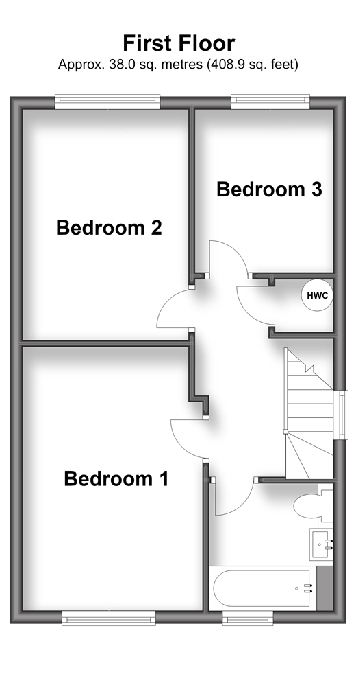 Pellings Farm Close, Crowborough floorplan